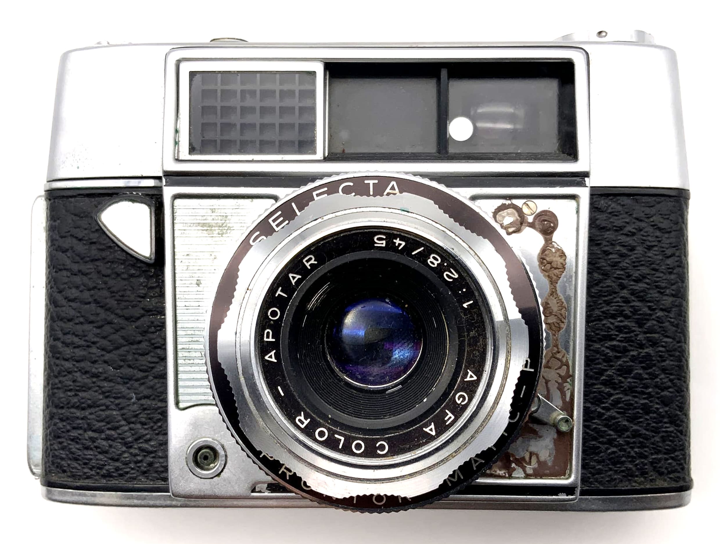 Agfa Selecta Sucherkamera mit Apotar 45mm 1:2.8 35mm Kompaktkamera