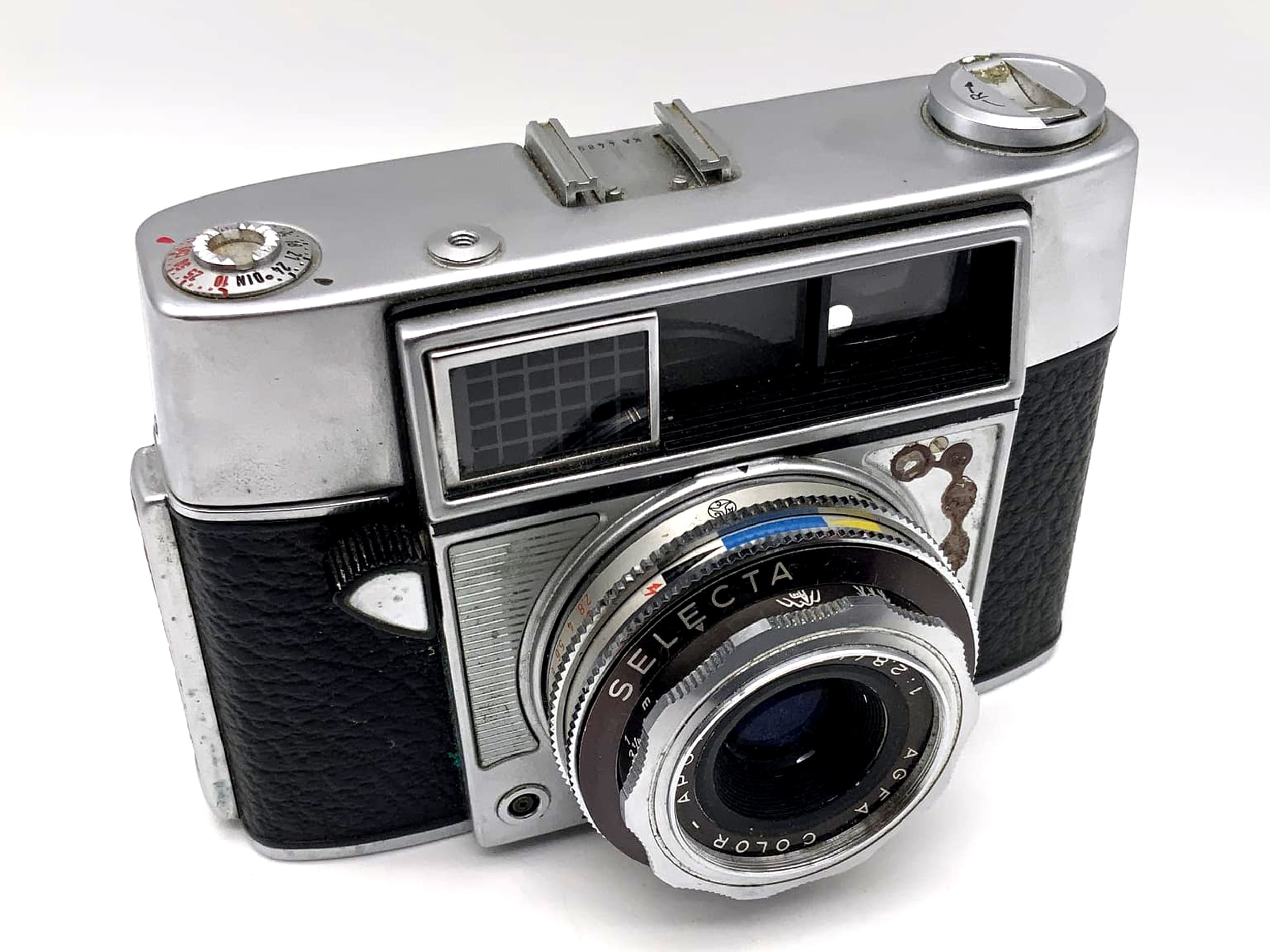 Agfa Selecta Sucherkamera mit Apotar 45mm 1:2.8 35mm Kompaktkamera