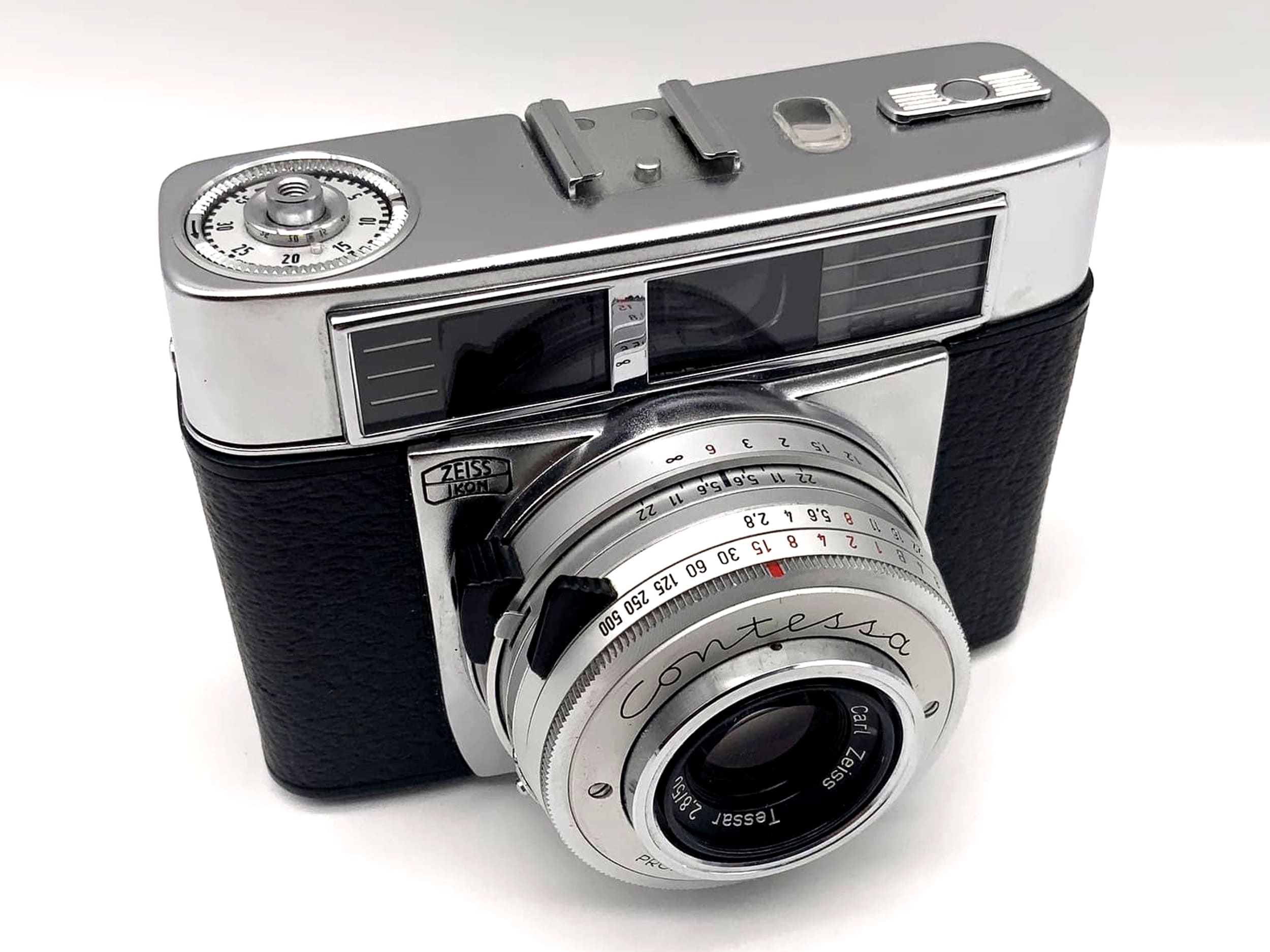 Zeiss Ikon Contessa Sucherkamera mit Tessar 50mm 1:2.8 35mm Kompaktkamera