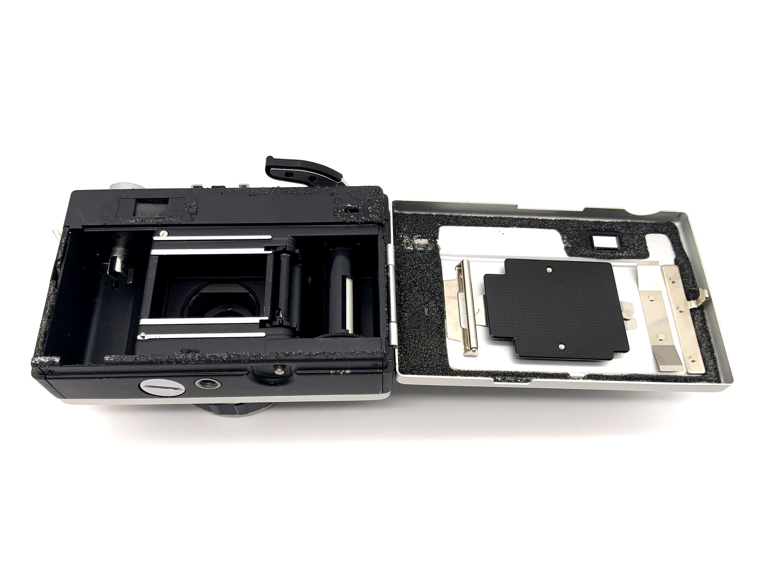 Ricoh 500 GX Sucherkamera mit Rikenon 40mm 1:2.8 35mm Kompaktkamera Defekt