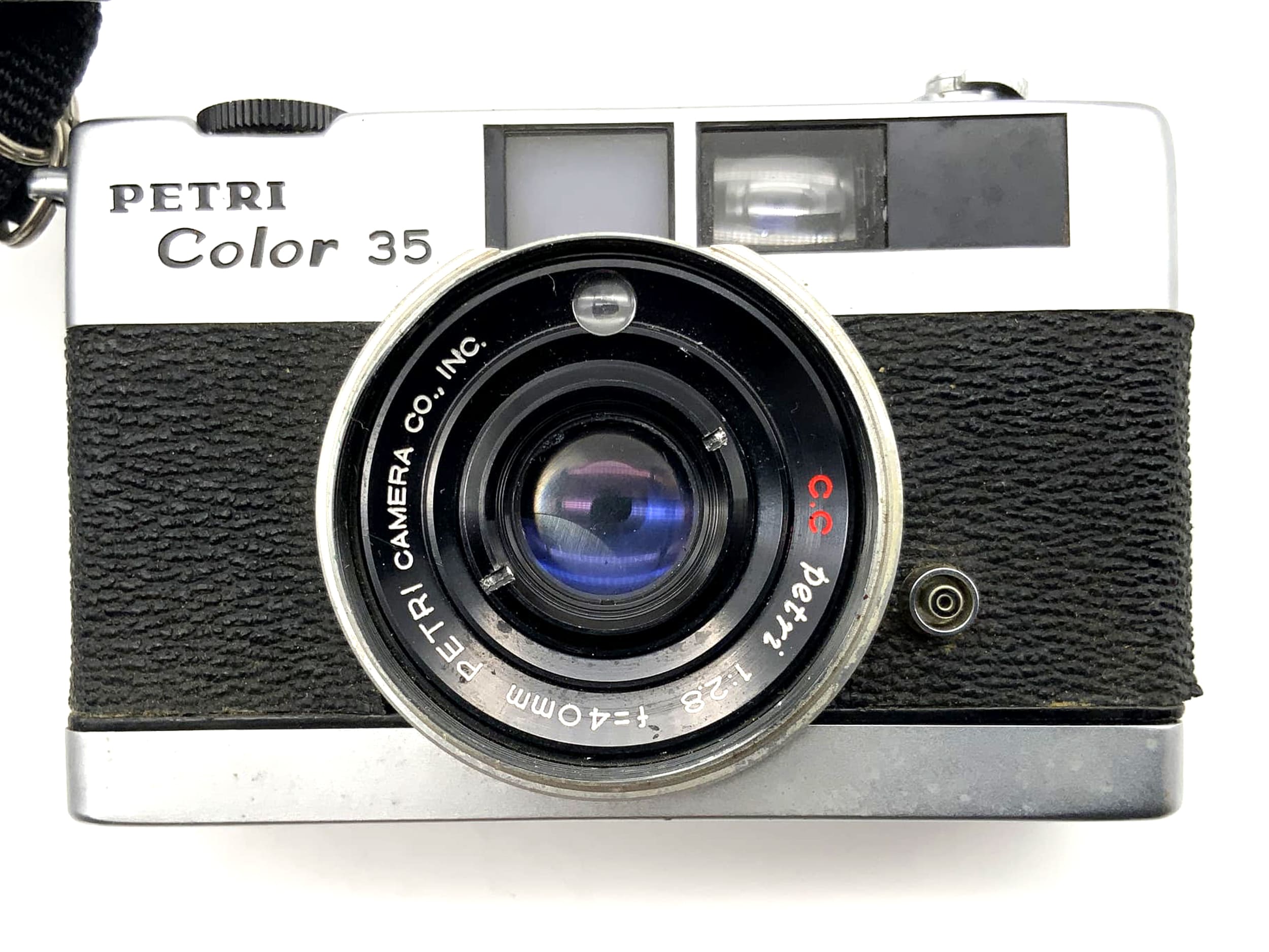 Petri Color 35 Sucherkamera mit c.c petri 40mm 1:2.8 35mm Kompaktkamera Defekt