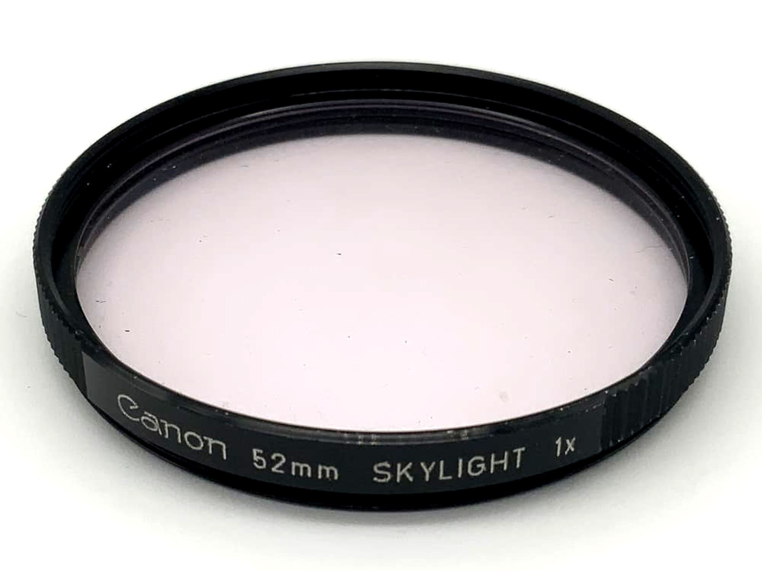 Canon Skylight 1x Filter 52mm Kreisförmig Filtergewinde M52