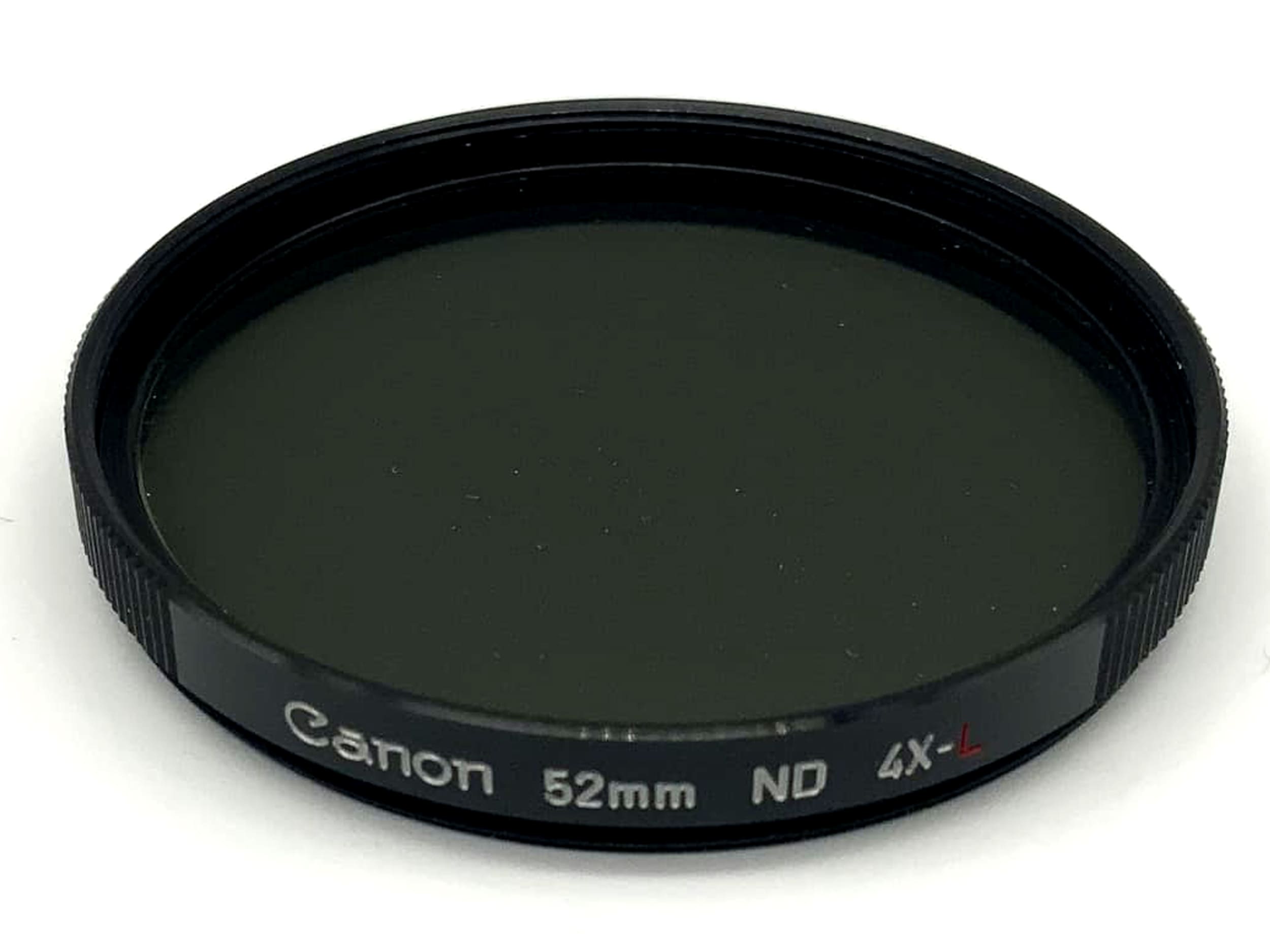 Canon Graufilter ND 4X-L Filter 52mm Kreisförmig Filtergewinde M52