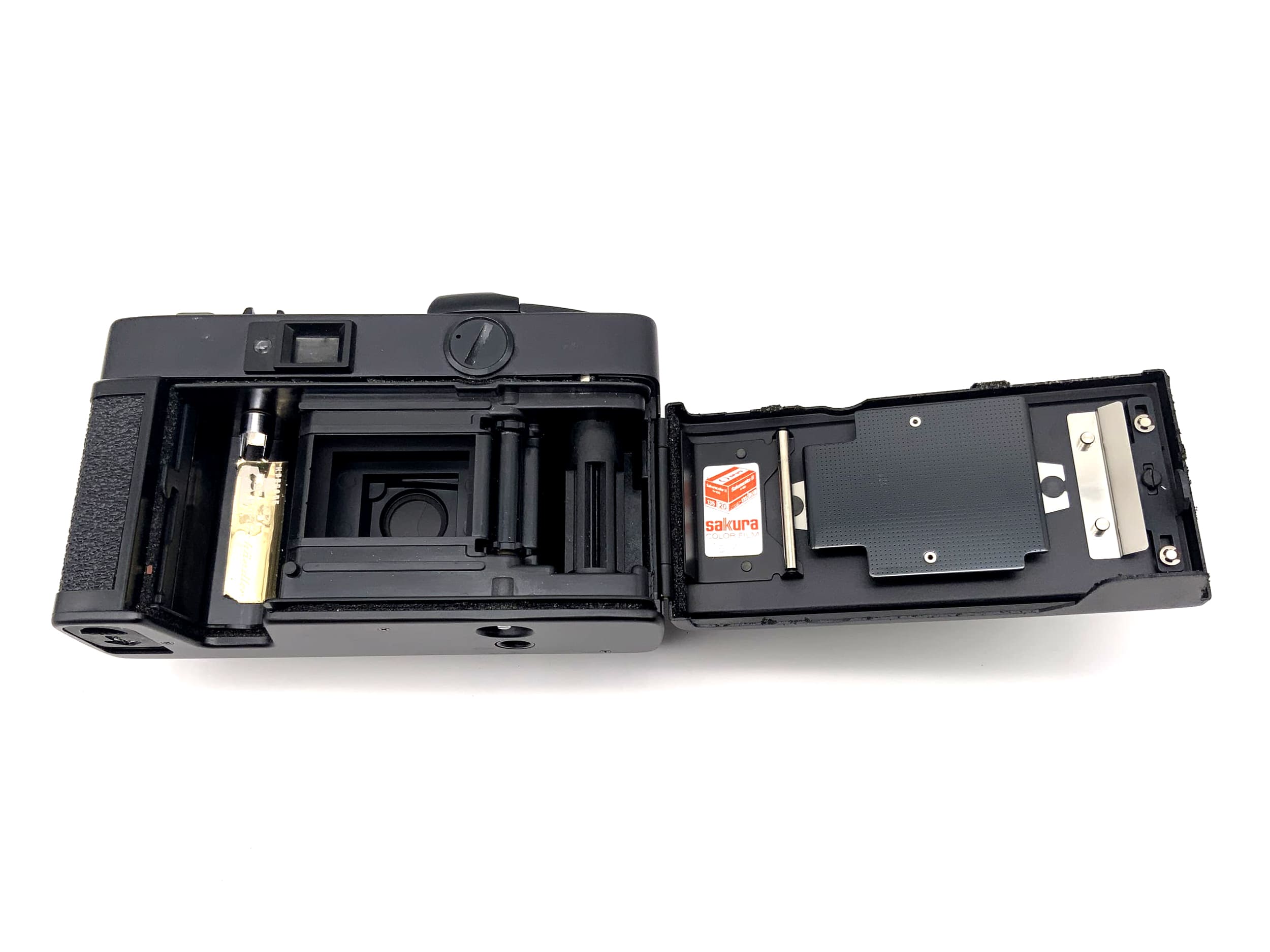 Konica C35 EF Sucherkamera mit Hexanon 38mm 1:2.8 35mm Kompaktkamera