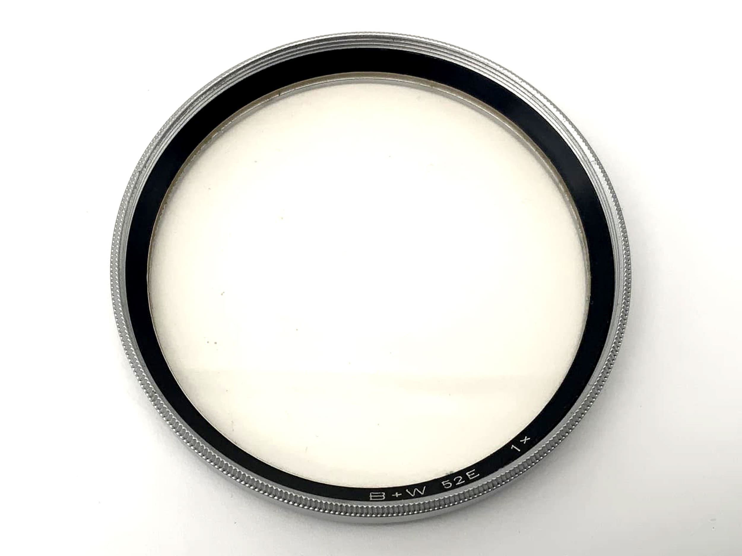 B+W Nahlinse 1x silber Filter 52mm Kreisförmig Filtergewinde M52