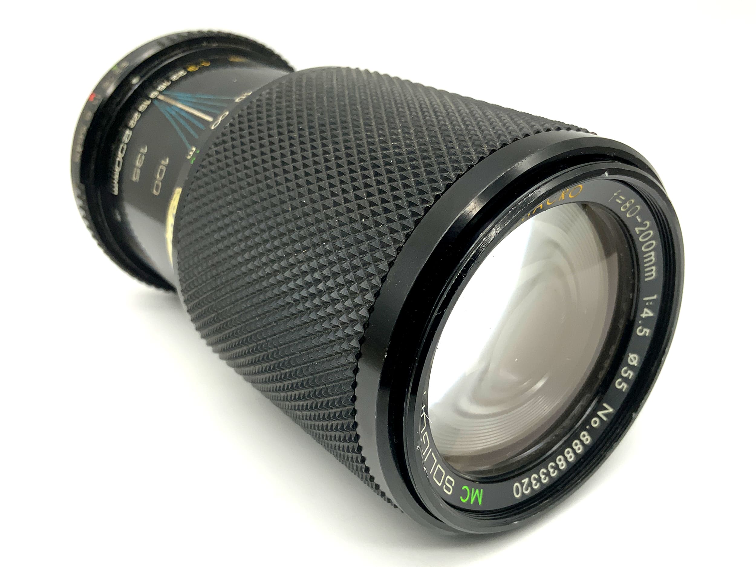 Soligor 80-200mm 1:4.5 Objektiv MC C/D Zoom+Macro Zoomobjektiv (M42)