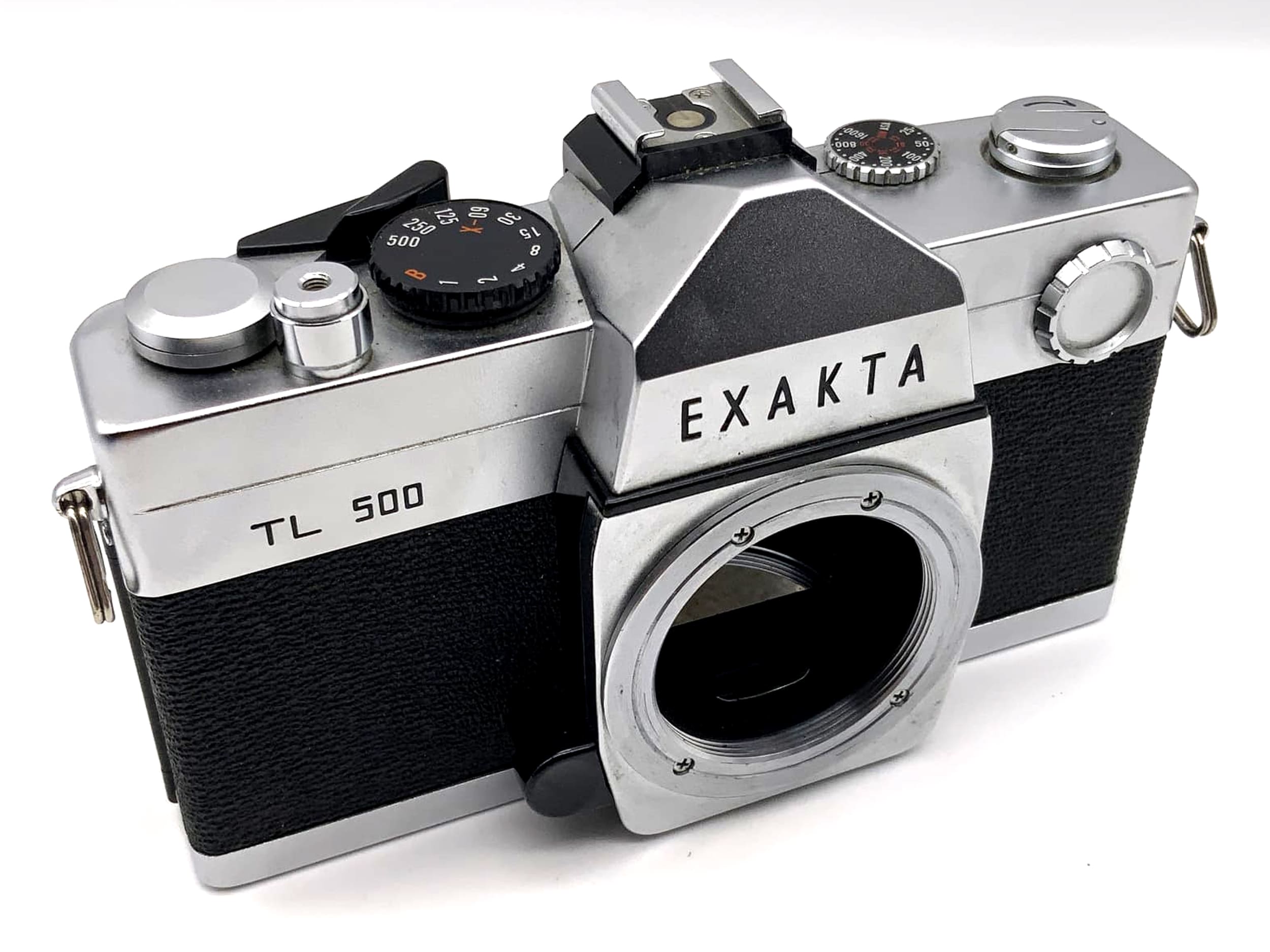 Exakta TL 500 Spiegelreflexkamera SLR Ihagee 35mm Kamera Body Gehäuse