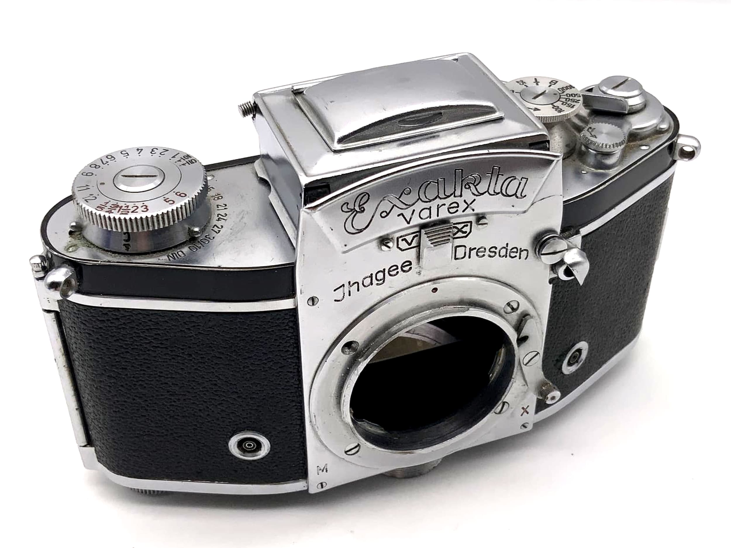 Exakta Varex vx Spiegelreflexkamera SLR mit Lichtschacht Ihagee 35mm Body