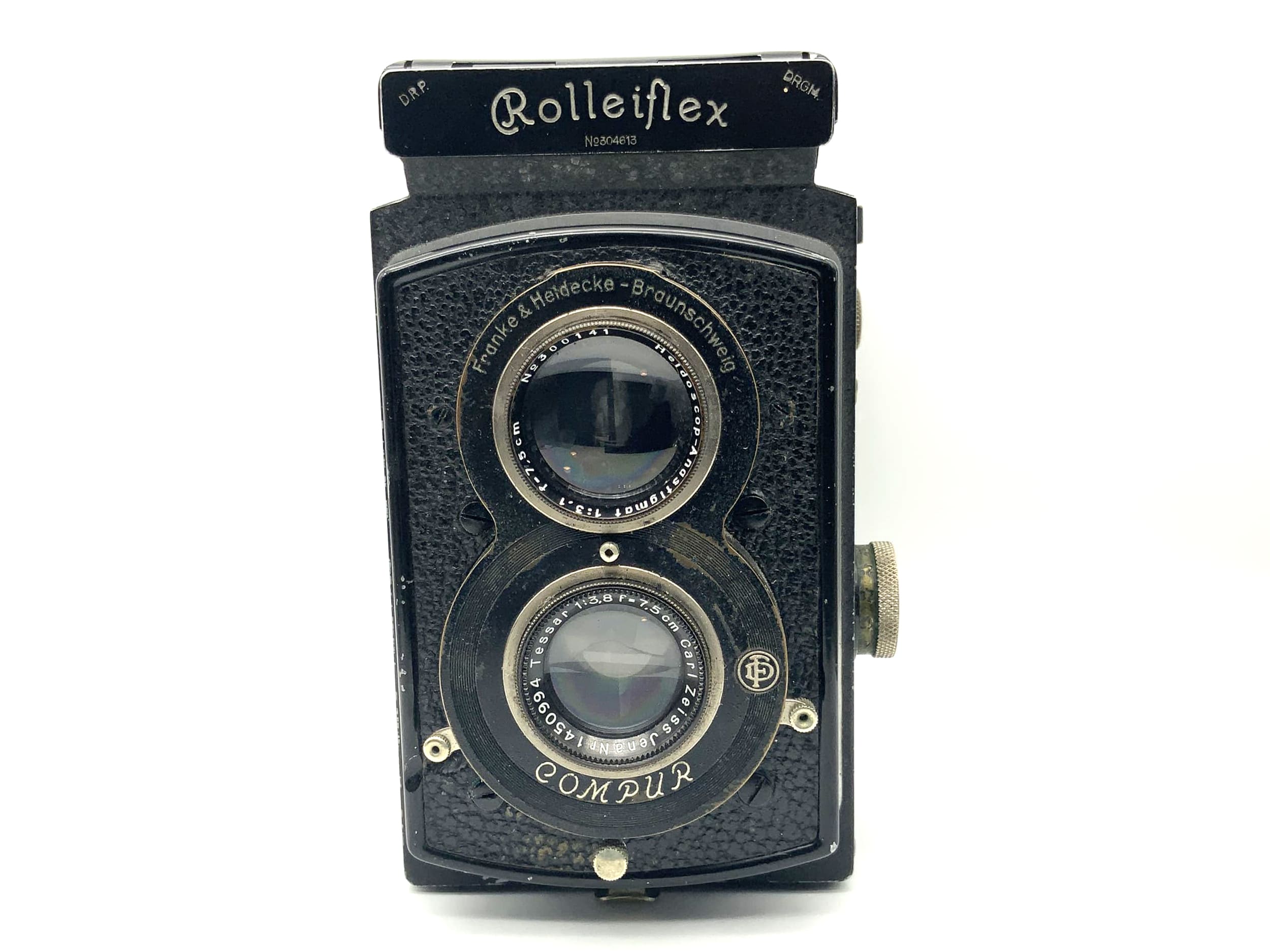 Rollei Rolleiflex standart TLR mit Carl Zeiss Tessar 1:3.8 f=7,5cm 6x6