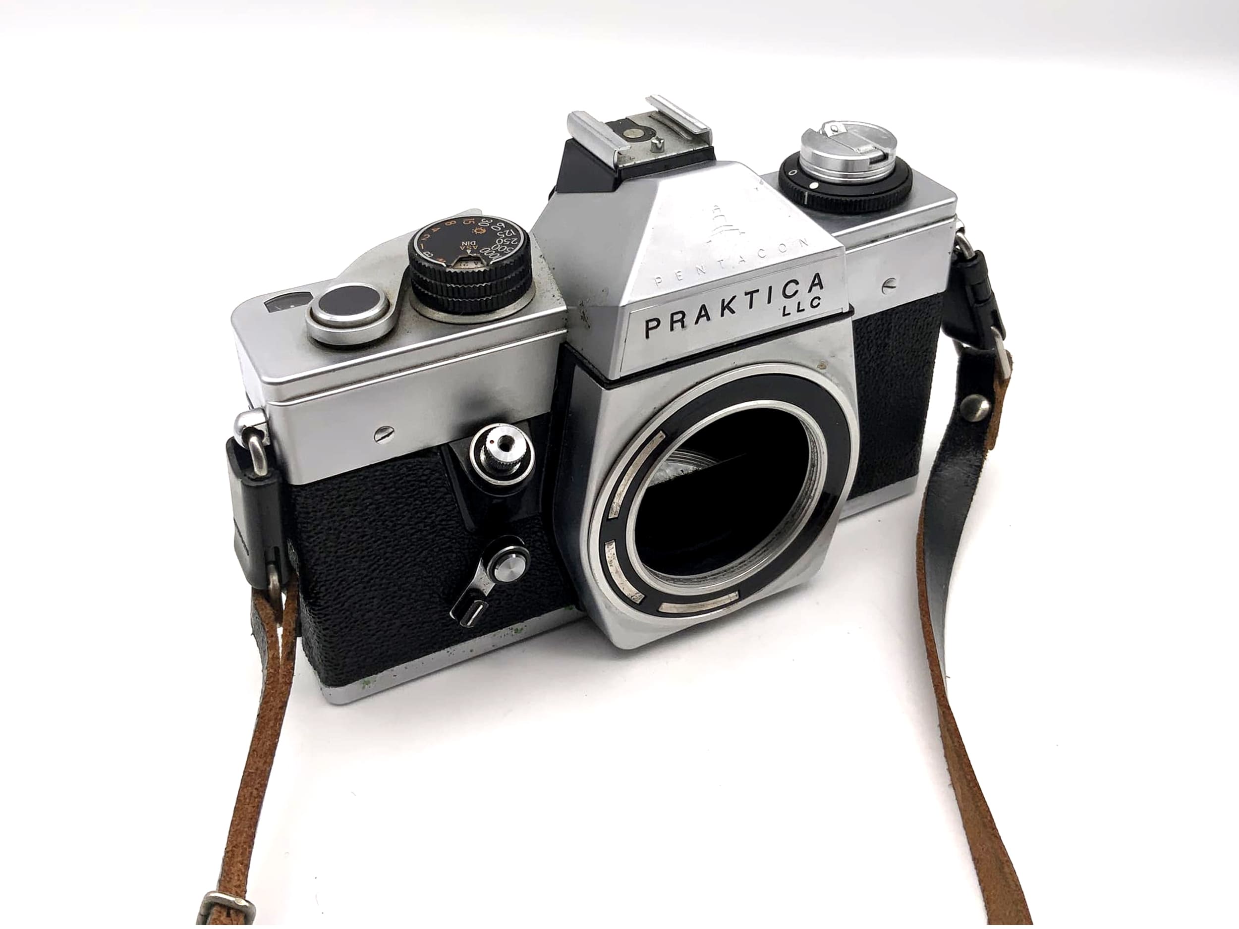 Praktica LLC Spiegelreflexkamera SLR Pentacon 35mm Kamera Body Gehäuse