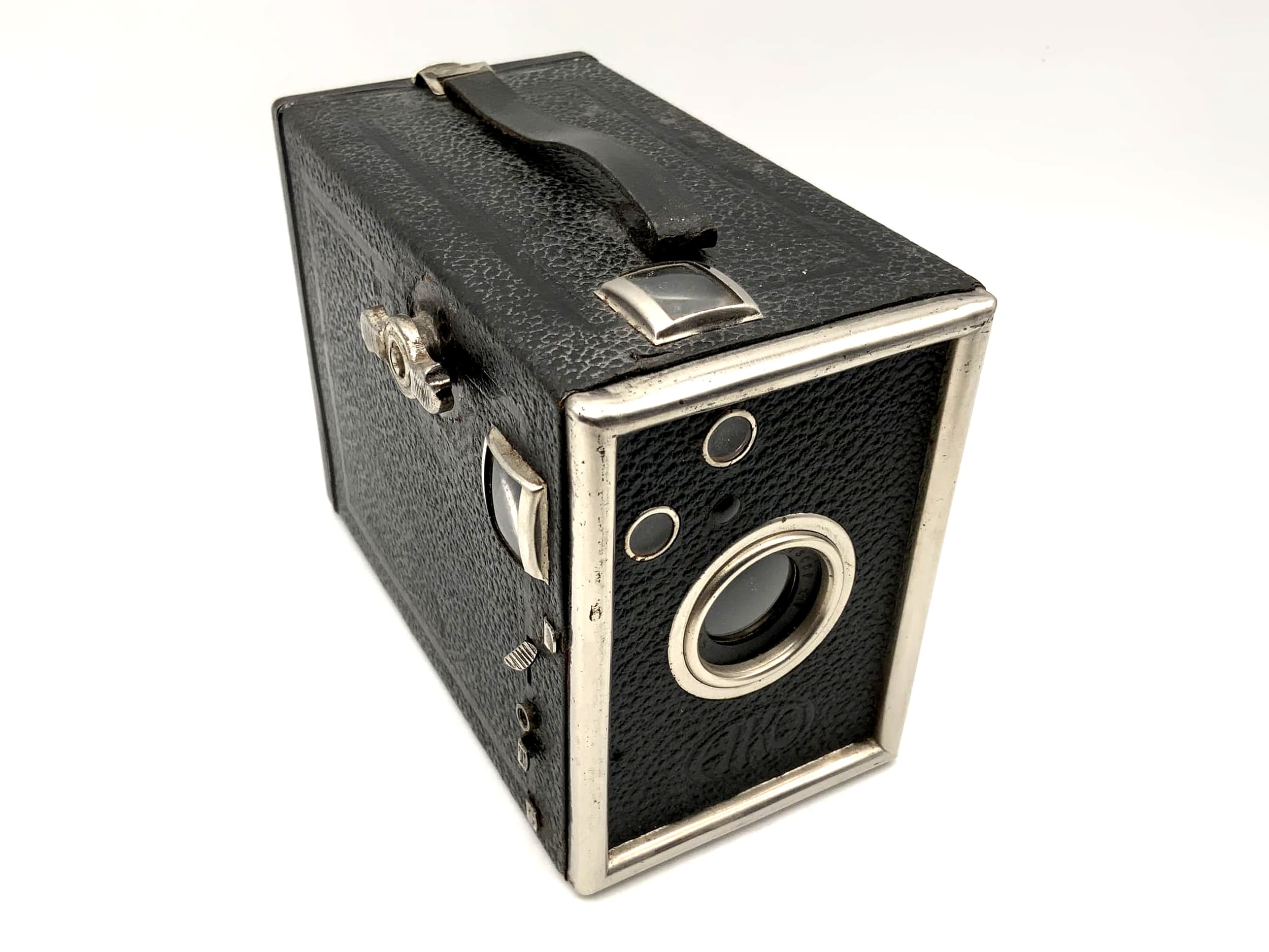 Ako Boxkamera mit Rodenstock Periscop 1:1 Rollfilm Analogkamera Camera