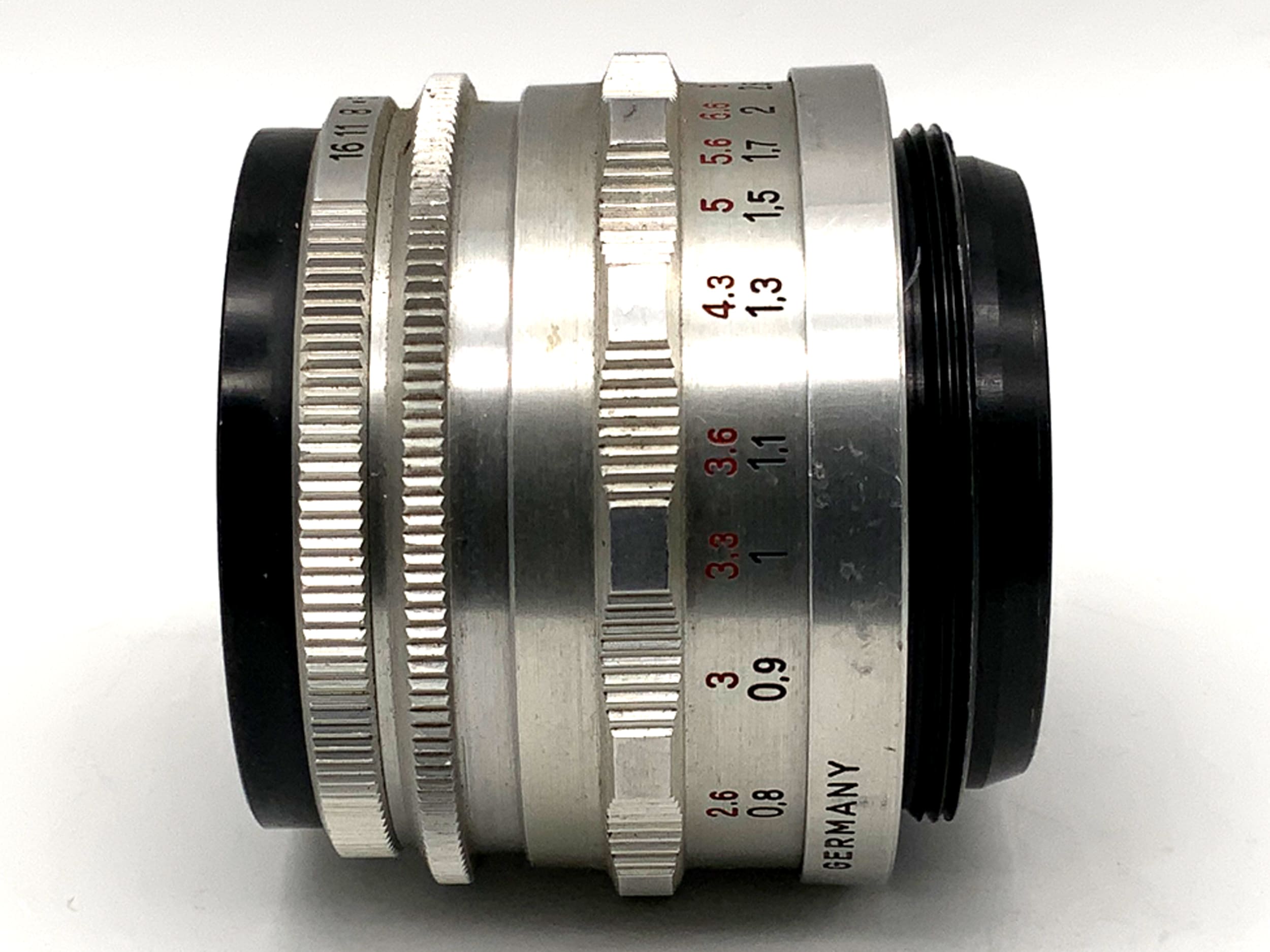 Carl Zeiss Jena 50mm 1:2.8 Objektiv Tessar 12 Blades Q1 compact (M42)