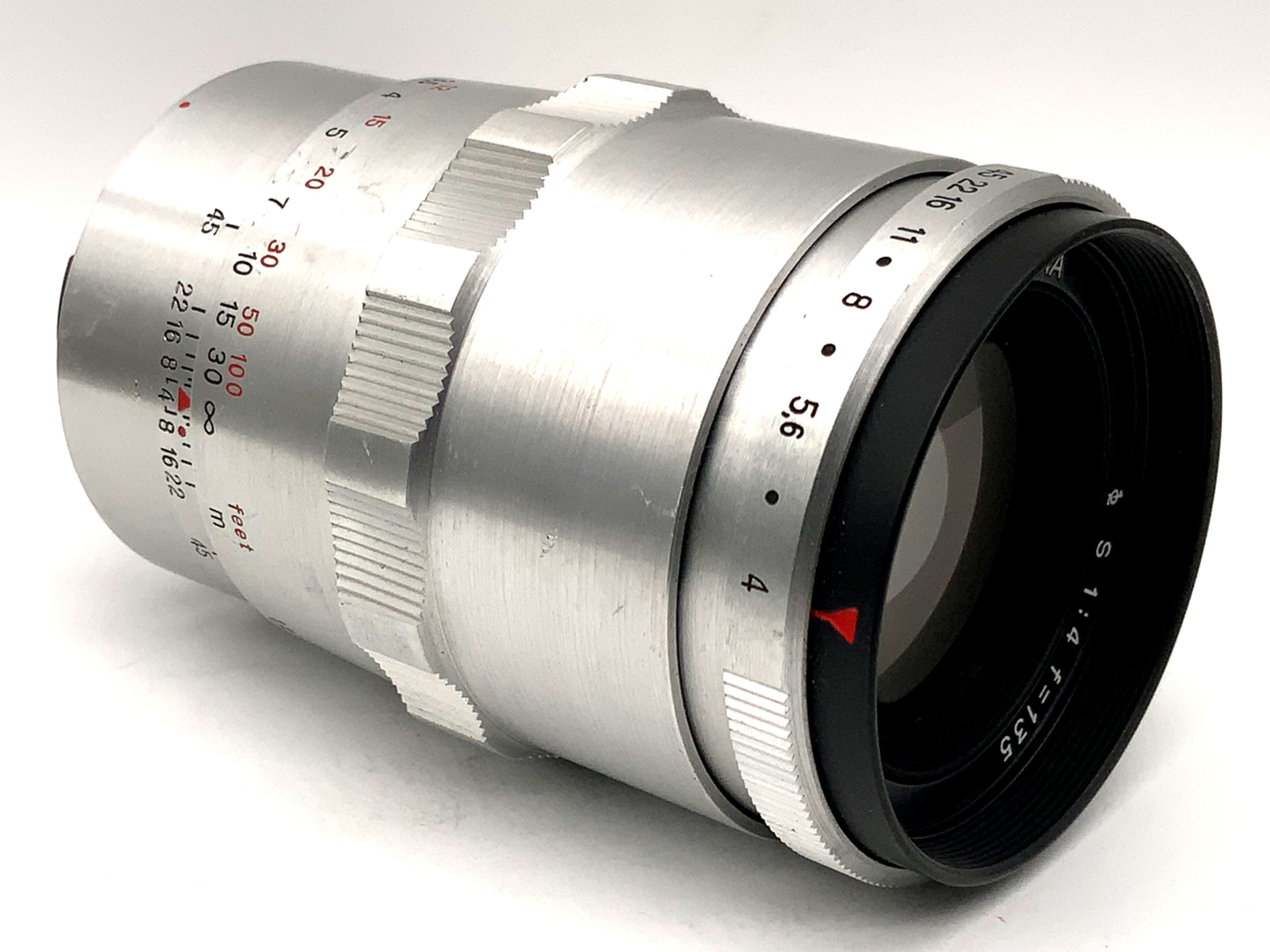 Carl Zeiss 135mm 1:4 Objektiv Q1 Sonnar aus Jena Festbrennweite (Exa)