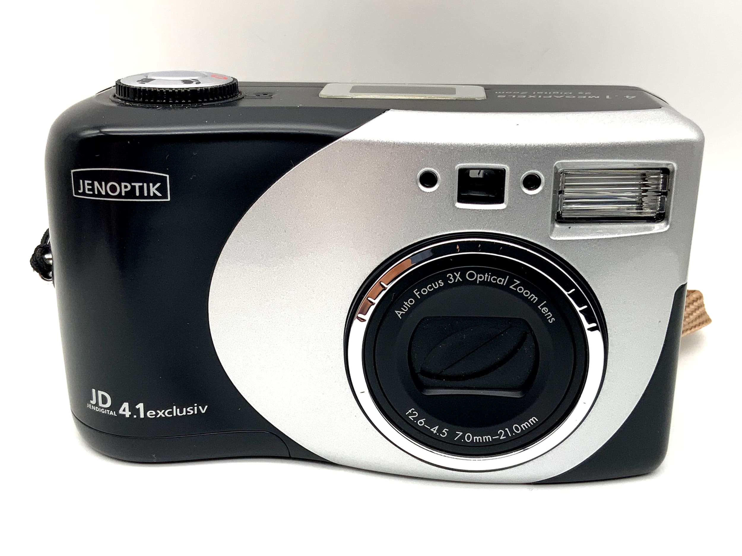 Jenoptic Jendigital 4.1 exclusiv Digitale Kompaktkamera Digitalkamera + Tasche