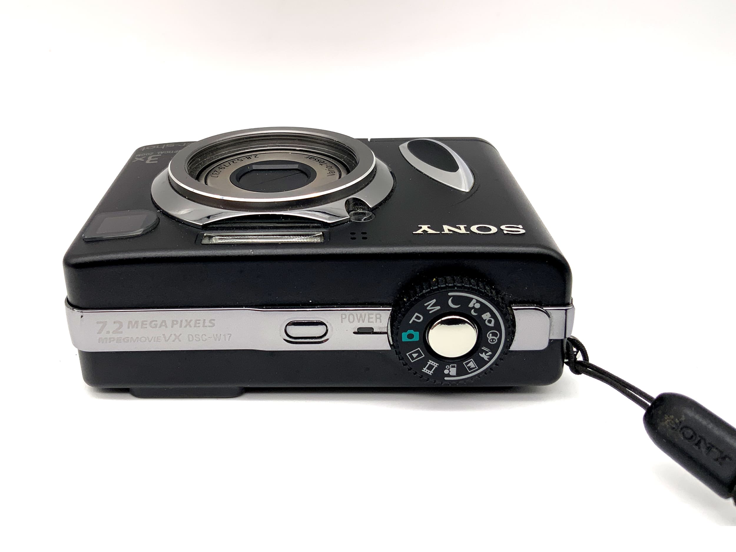 Sony Cyber-Shot DSC-W17 Digitale Kompaktkamera Vario-Tessar 2.8-5.2/7.9-23.7