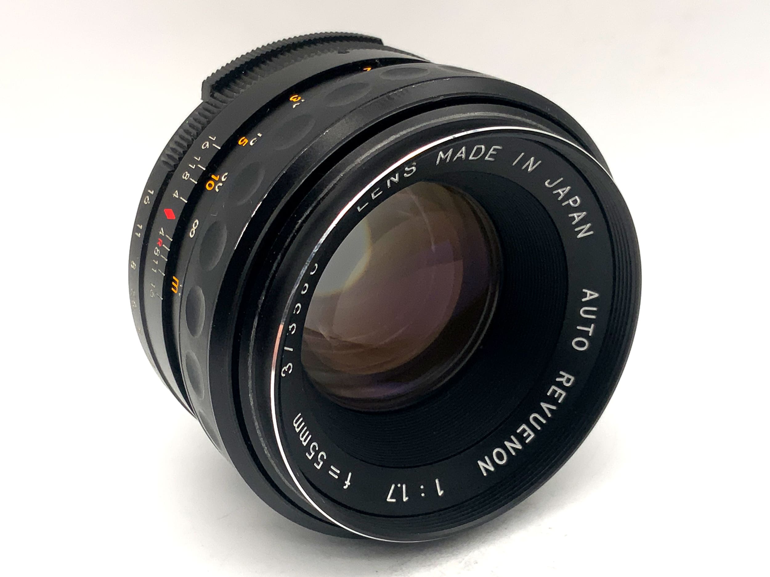 Revue 55mm 1:1.7 Objektiv Auto Revuenon Festbrennweite (M42)