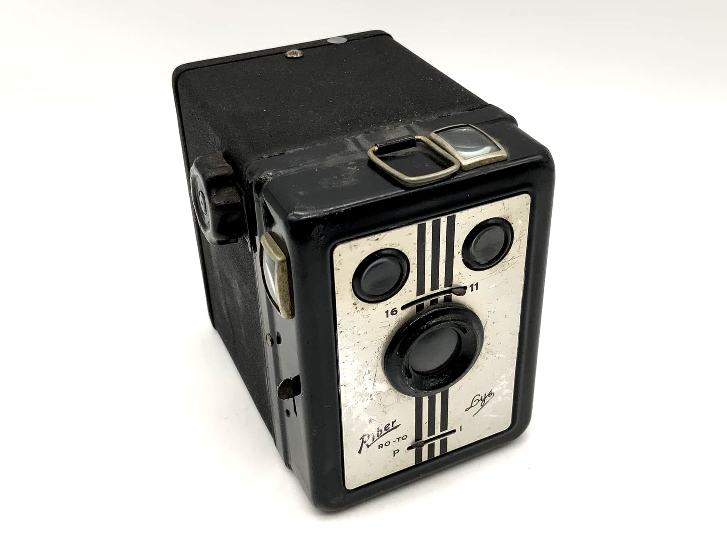 Riber Ro-To Lys Boxkamera italienische Box Rollfilm Analogkamera Camera