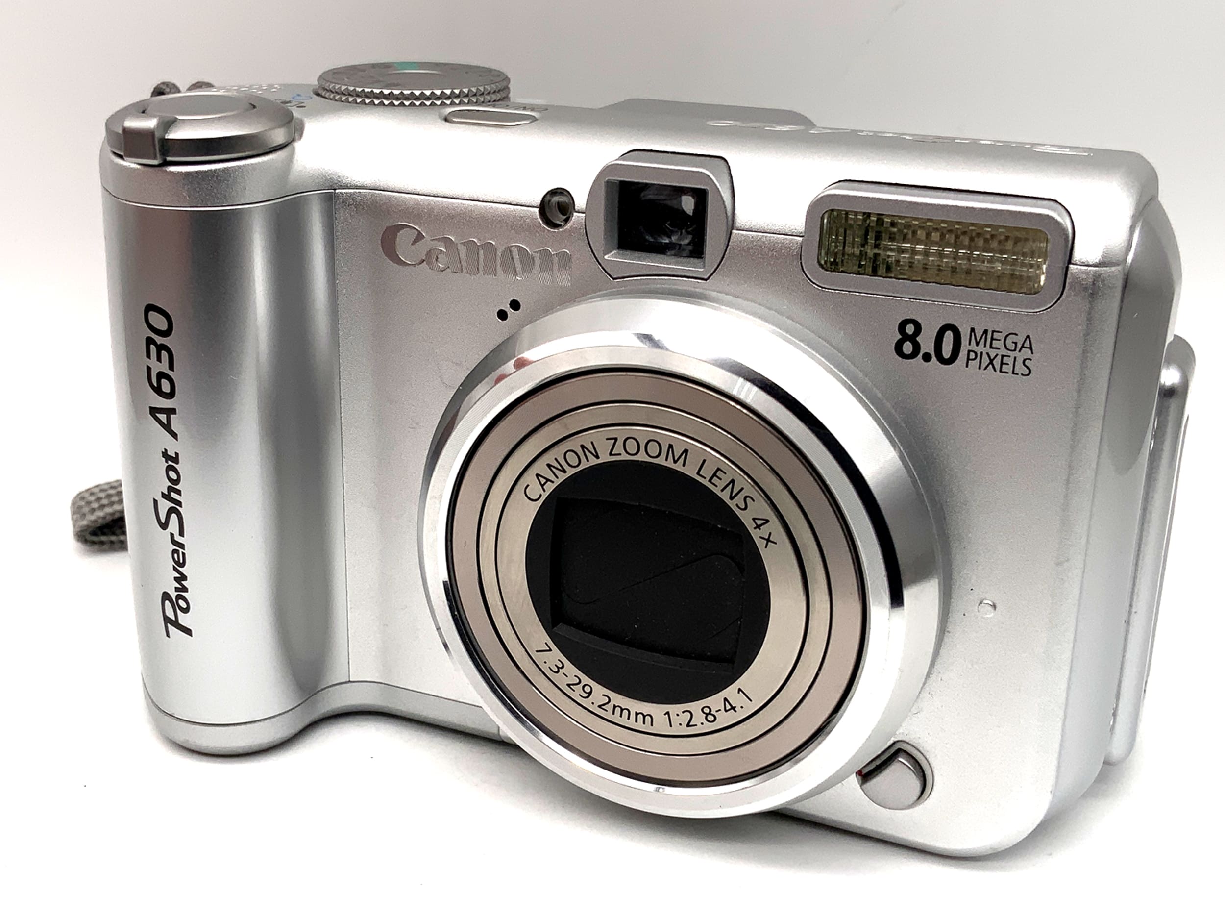 Canon PowerShot A630 Digitale Kompaktkamera mit 4x 7.3-29.2mm 1:2.8-4.1 8.0 MP