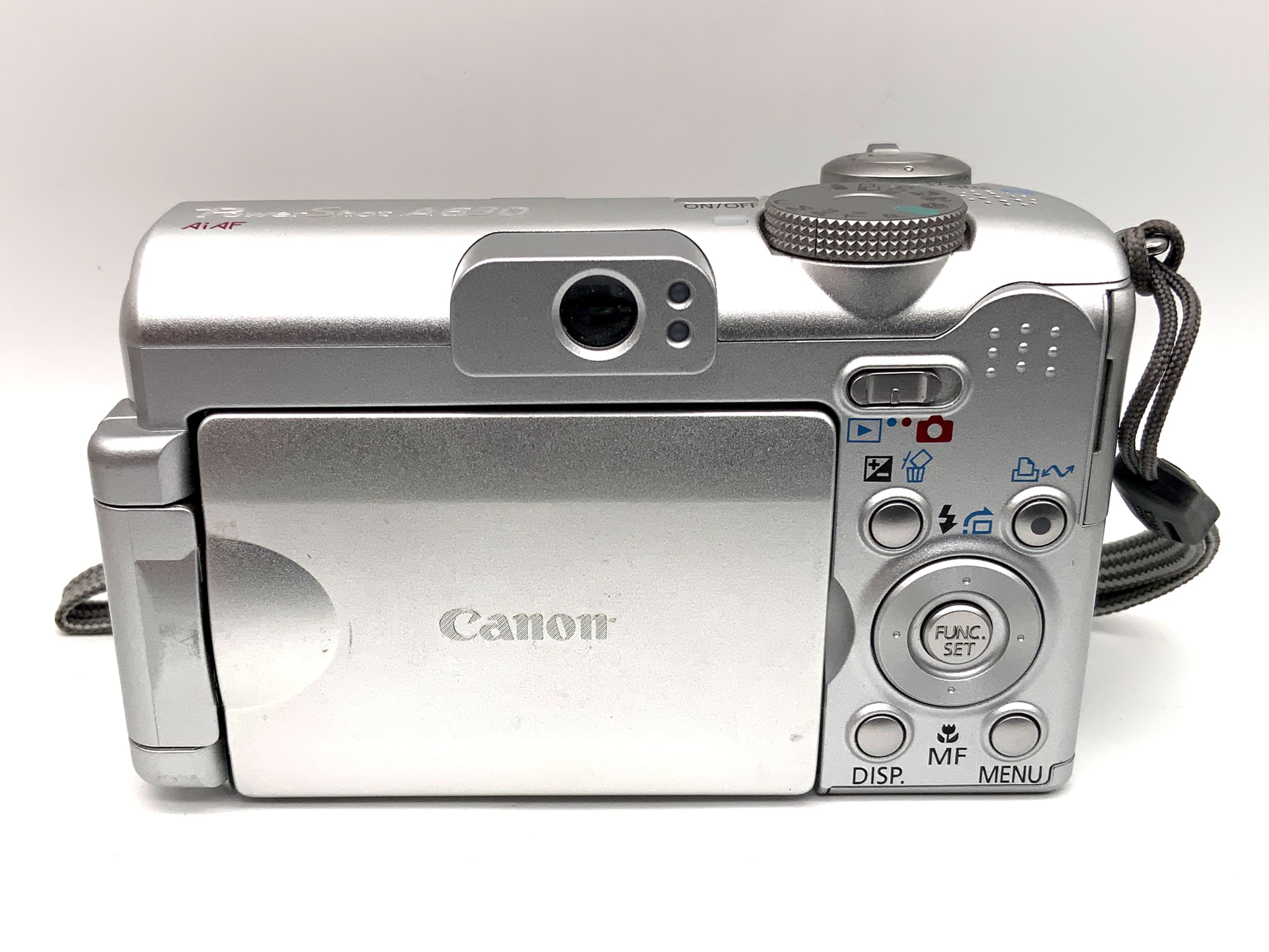 Canon PowerShot A630 Digitale Kompaktkamera mit 4x 7.3-29.2mm 1:2.8-4.1 8.0 MP