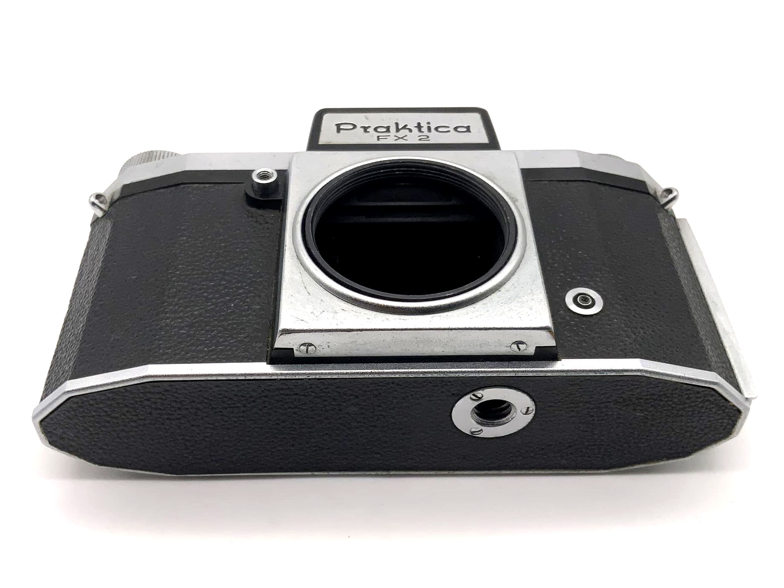 Praktica FX 2 Spiegelreflexkamera SLR mit Lichtschacht Pentacon 35mm Body