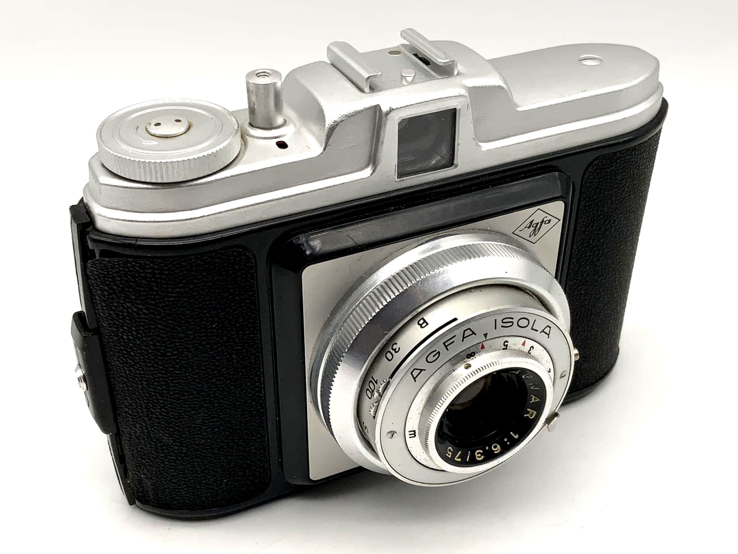 Agfa Isola Rollfilmkamera mit Agnar 1:6.3/75 Rollfilm Analogkamera Camera