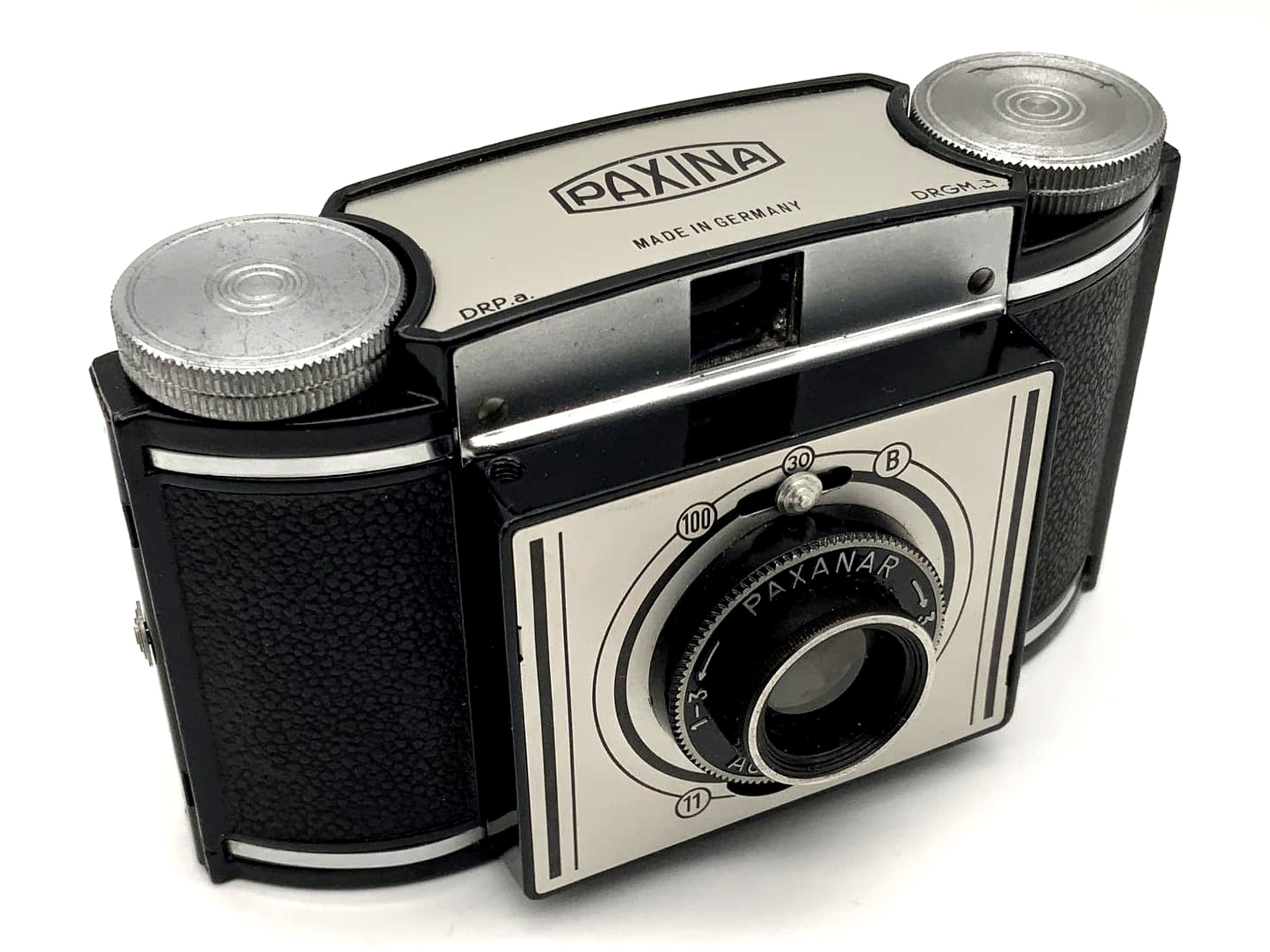 Braun Paxina Paxanar Achromat Rollfilmkamera Rollfilm Analogkamera Camera