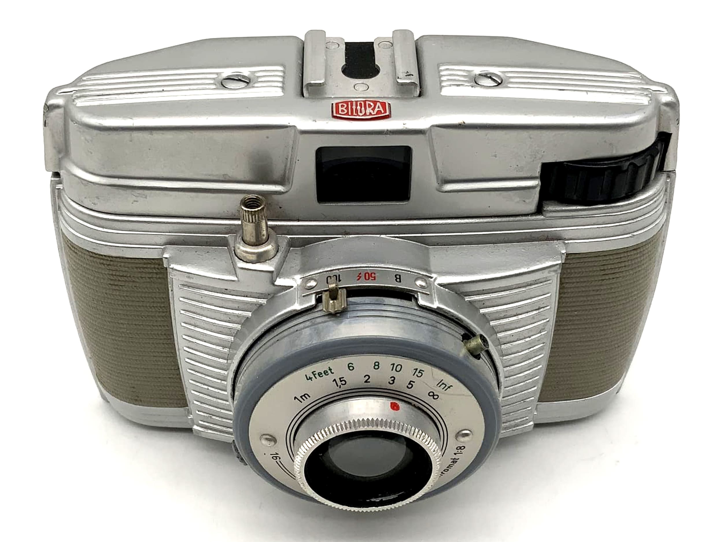 Bilora Bella 46 Rollfilmkamera mit Anchromat 1:8 Rollfilm Analogkamera Camera