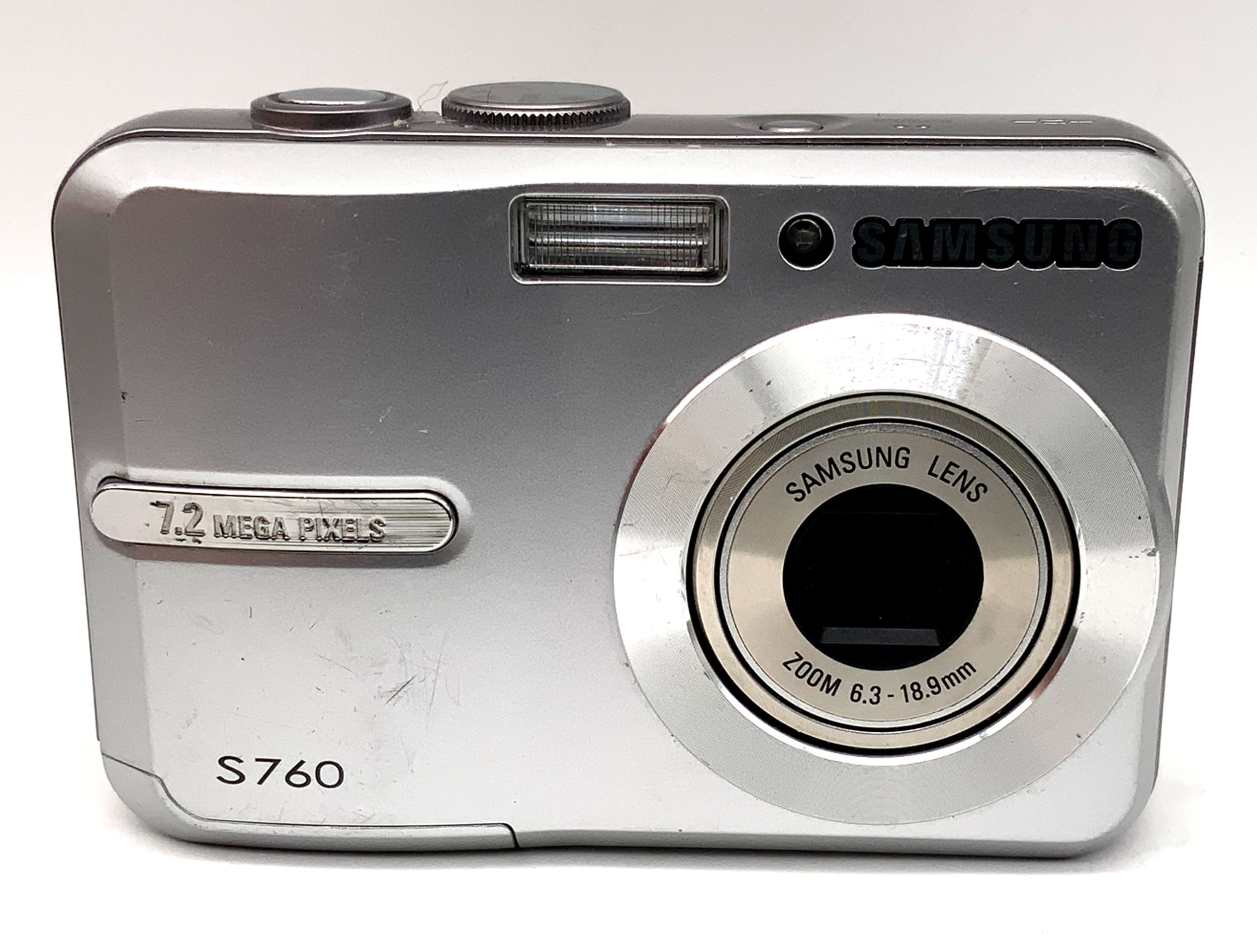 Samsung S760 Digitale Kompaktkamera mit Zoom 6.3-18.9mm Lens 7.2 MP