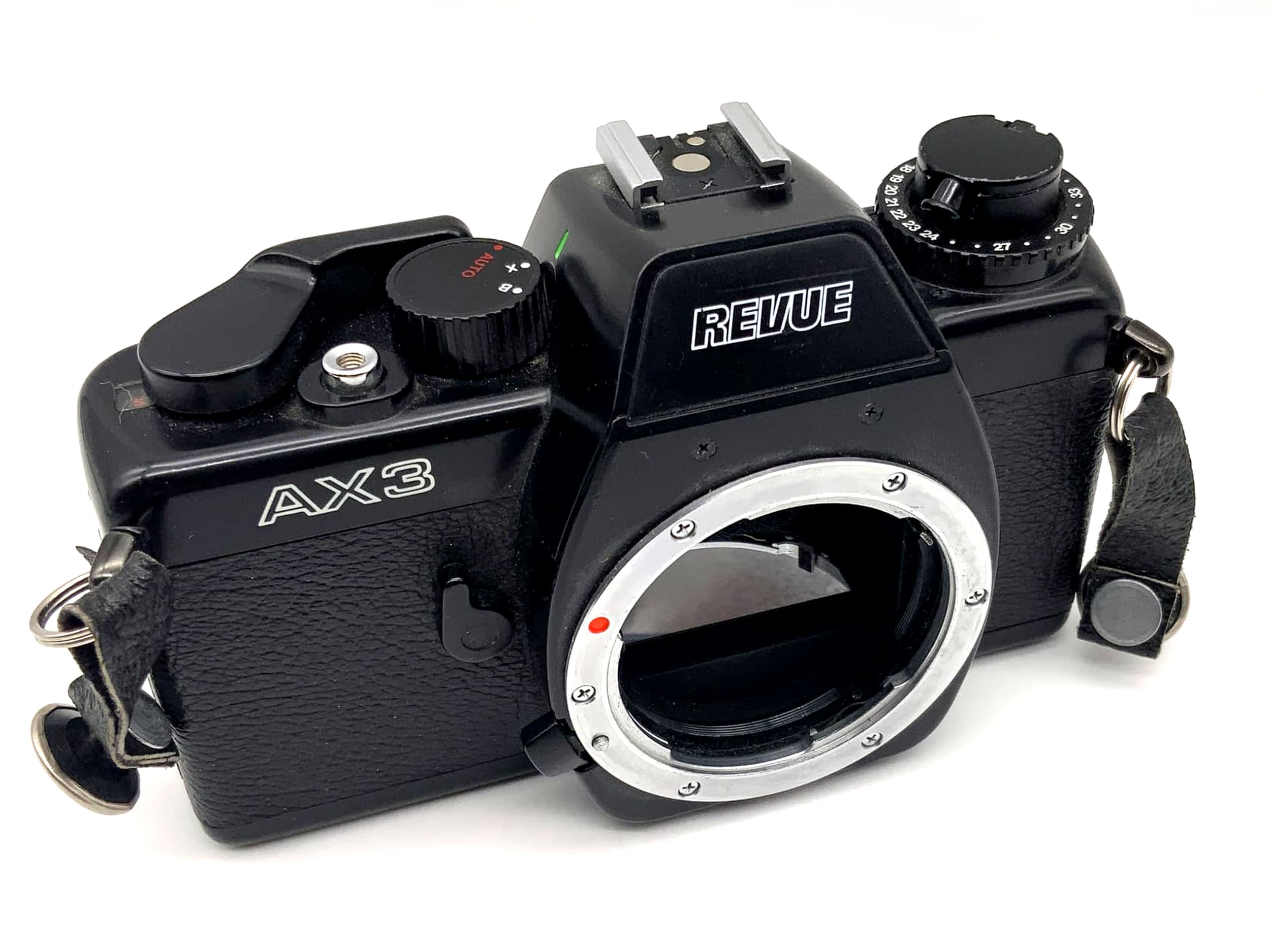 Revue AX3 Spiegelreflexkamera SLR !Beli defekt! 35mm Kamera Body Gehäuse