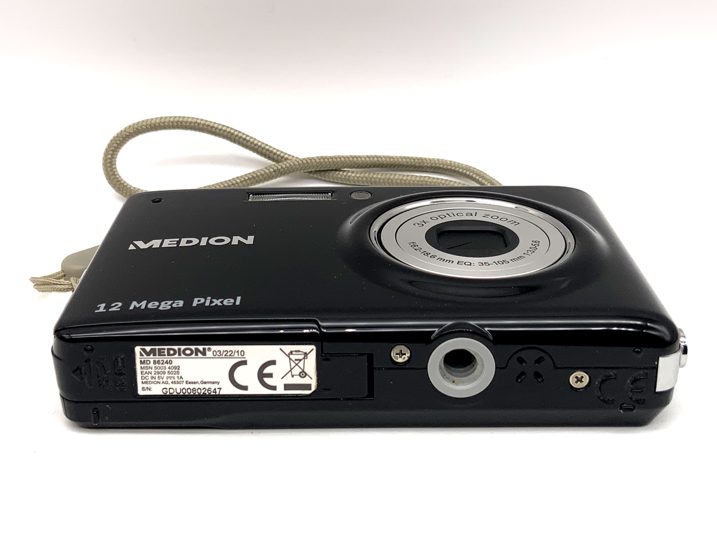 Medion MD 86240 Digitale Kompaktkamera 12 MP Digitalkamera in OVP