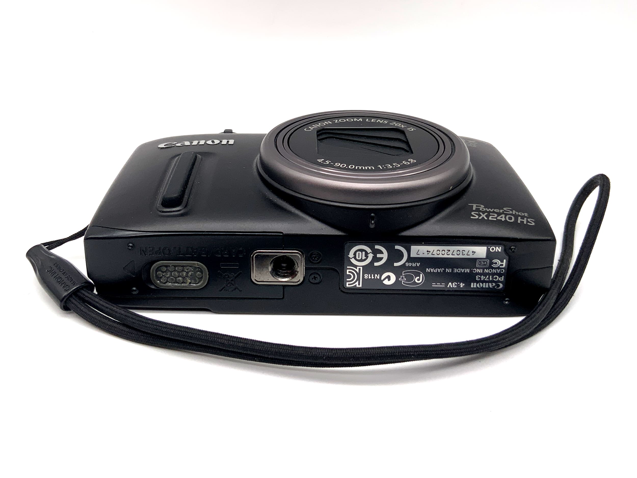 Canon PowerShot SX240 HS Digitale Kompaktkamera 20x IS 12.1 MP Full HD