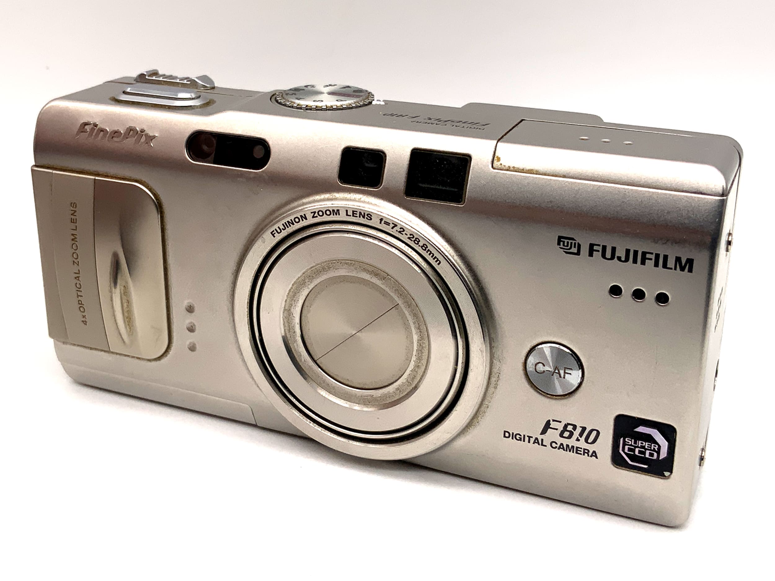 Fujifilm FinePix F810 Digitale Kompaktkamera mit f=7.2-28.8mm 4x optical Zoom