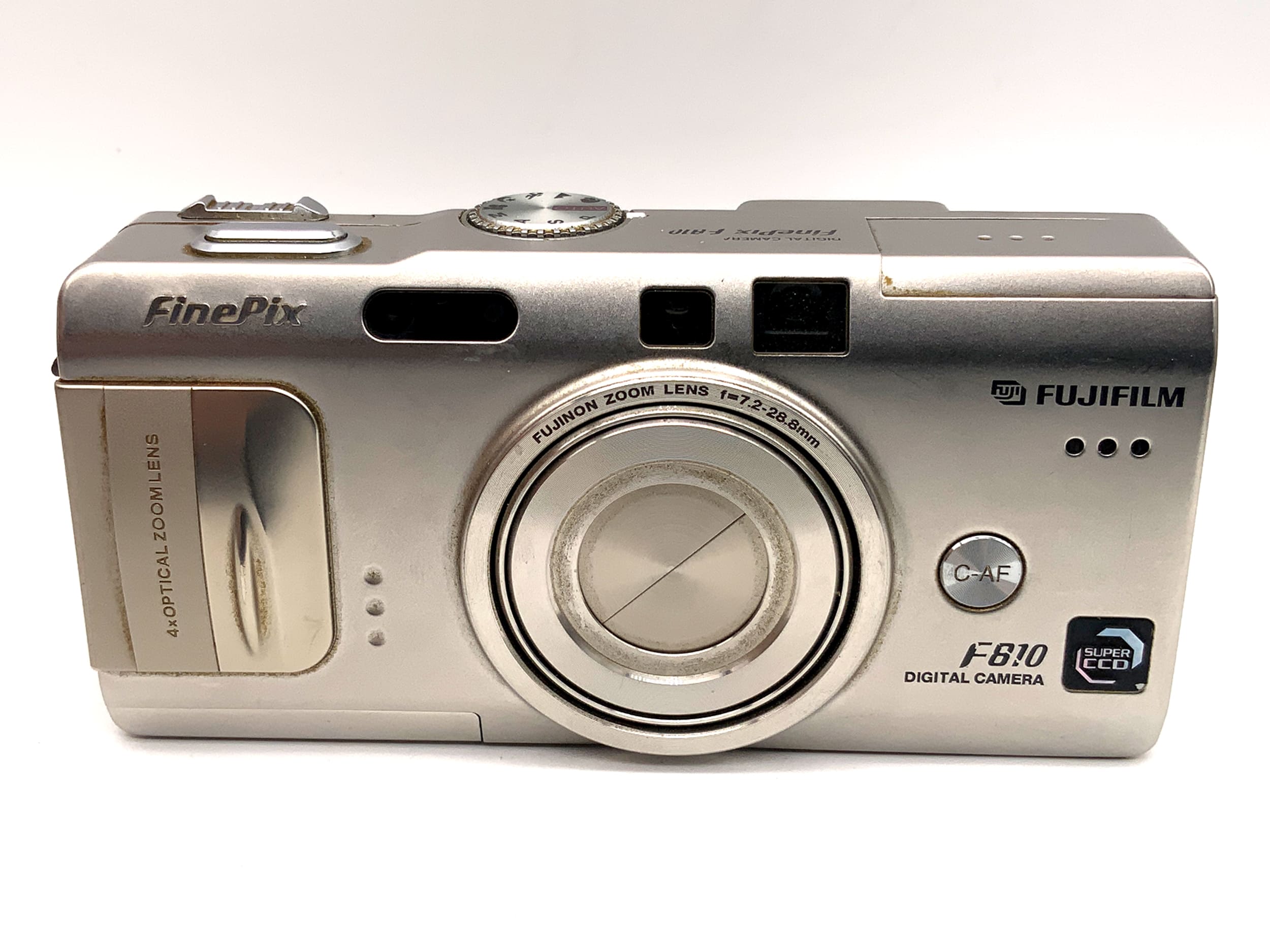 Fujifilm FinePix F810 Digitale Kompaktkamera mit f=7.2-28.8mm 4x optical Zoom