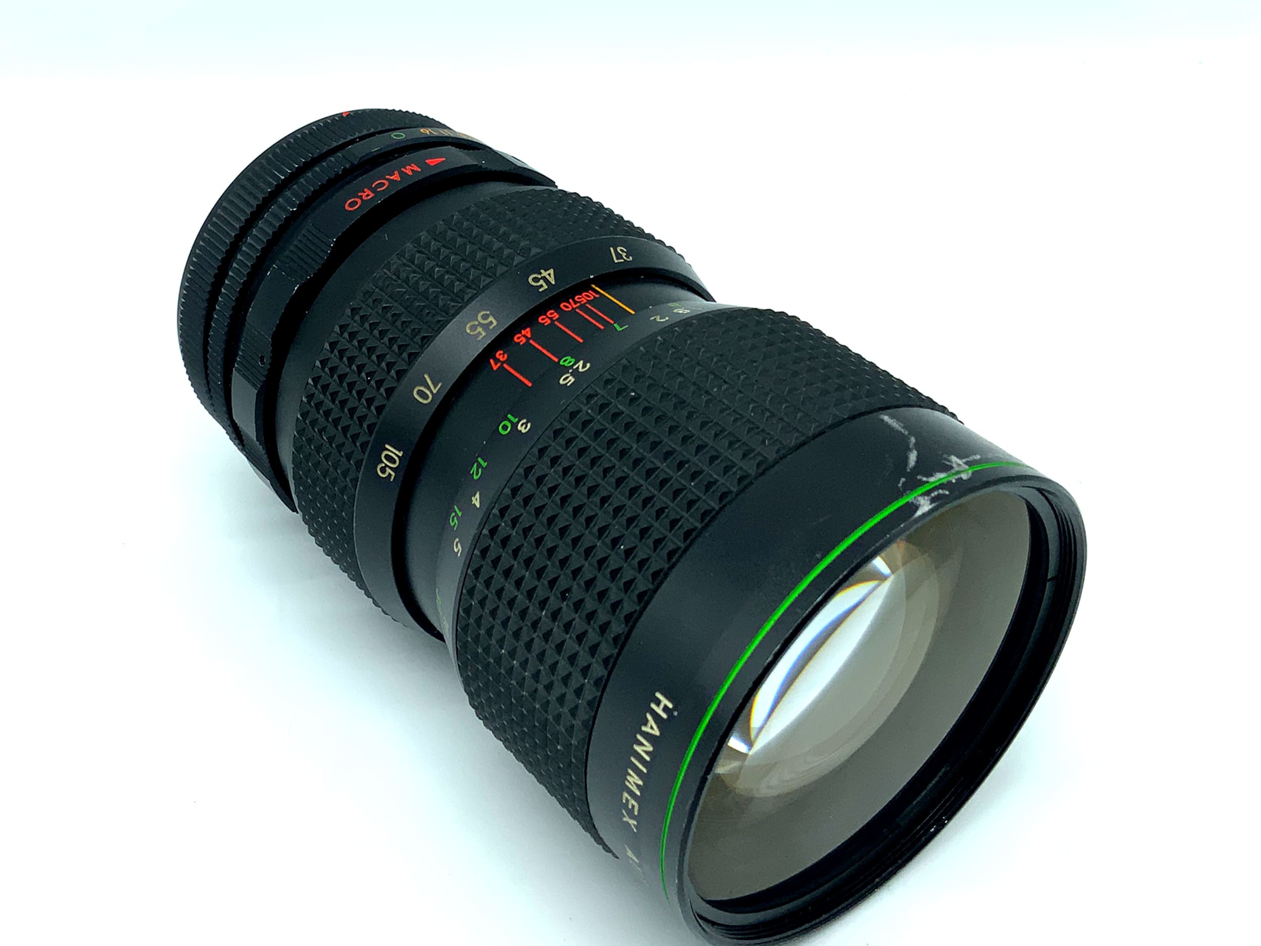 Hanimex 37-105mm 1:3.5 Objektiv Automatic zoom MC Zoomobjektiv (Canon FD)