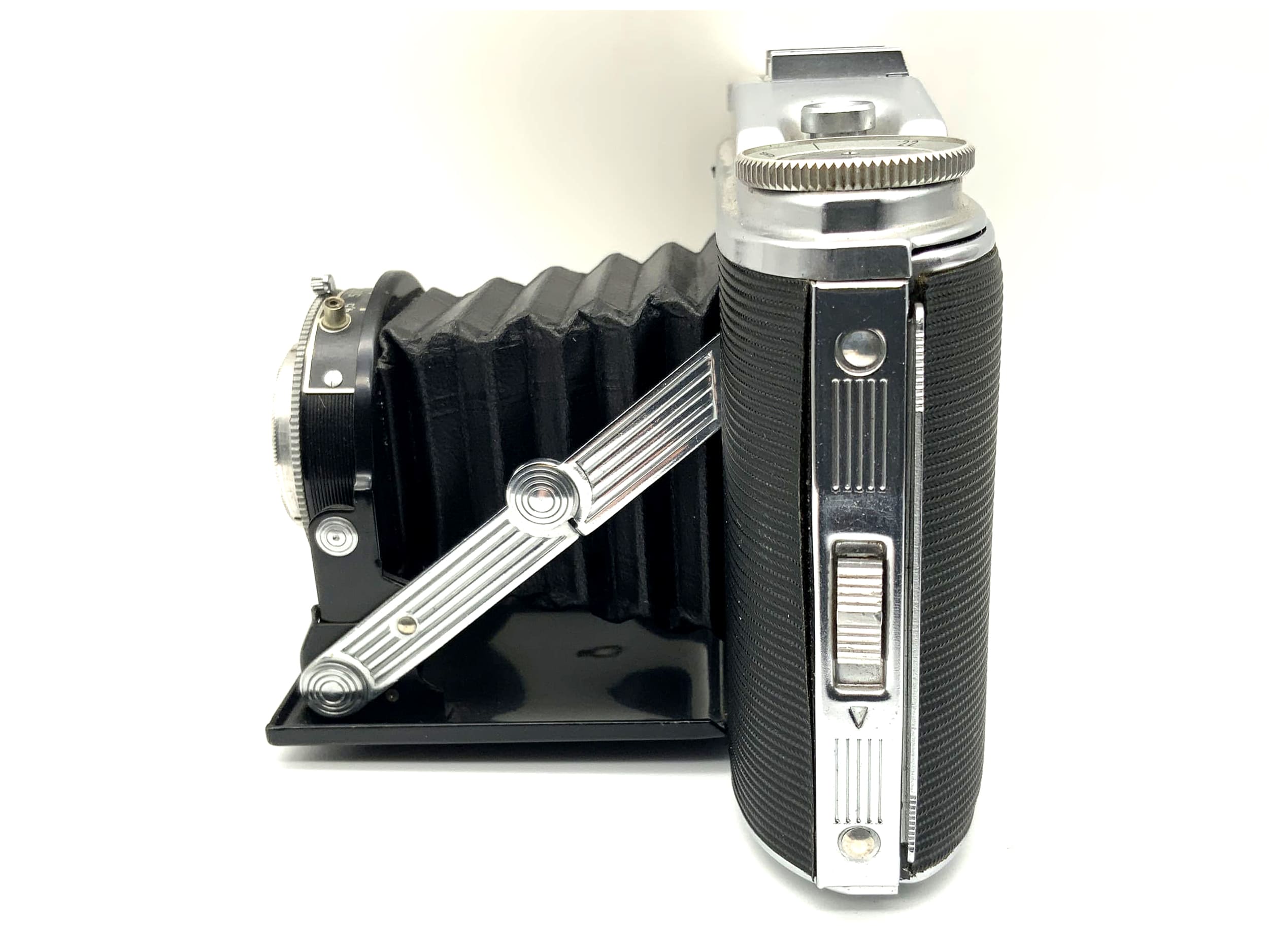 Agfa Isolette II Klappkamera mit Agnar 1:4.5/85 Pronto 6x6 Mittelformat