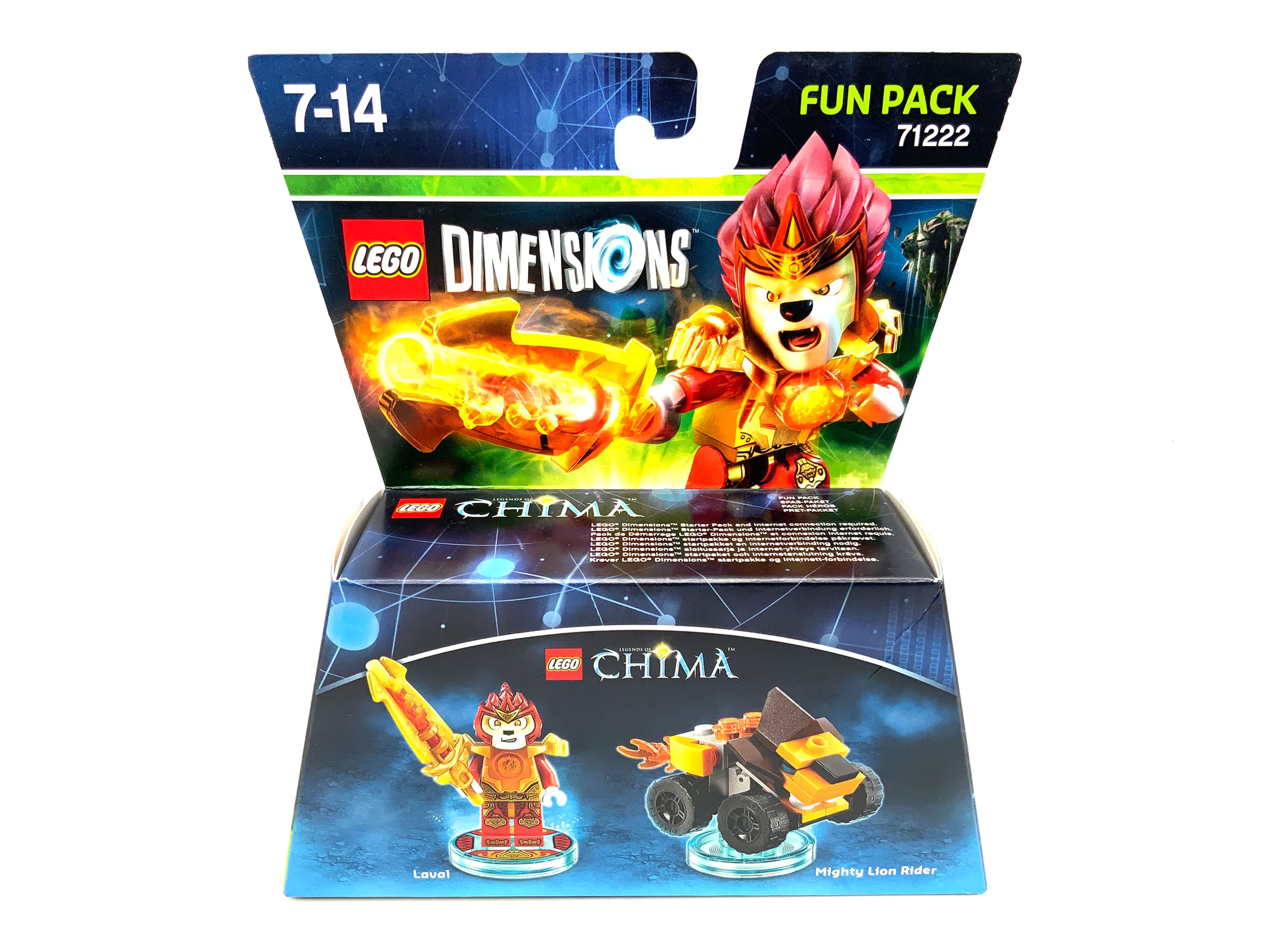 LEGO® Dimensions Fun Pack 71222 Chima - Laval & Mighty Lion Rider