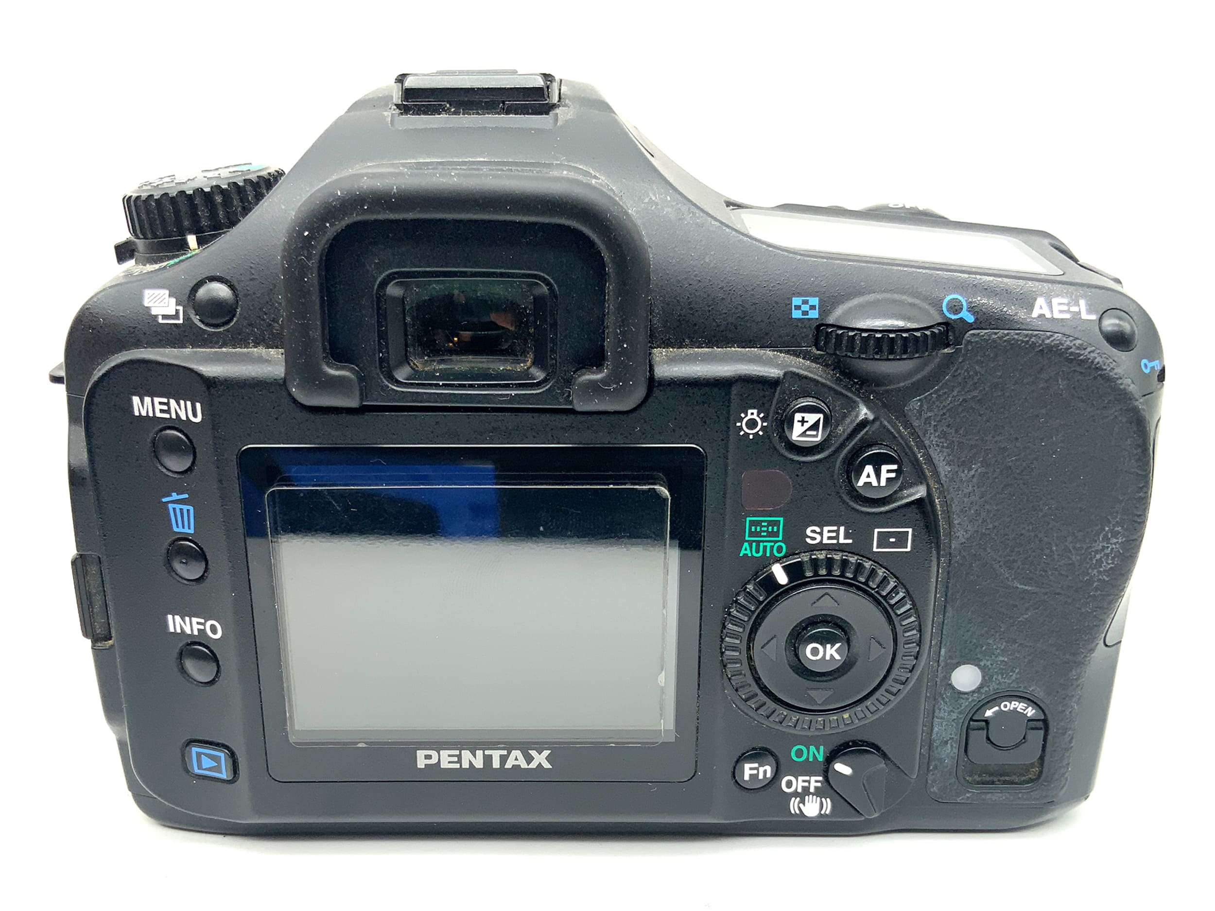 Pentax K10D DSLR 10.2MP Spiegelreflexkamera Body Gehäuse (Pentax K-AF)