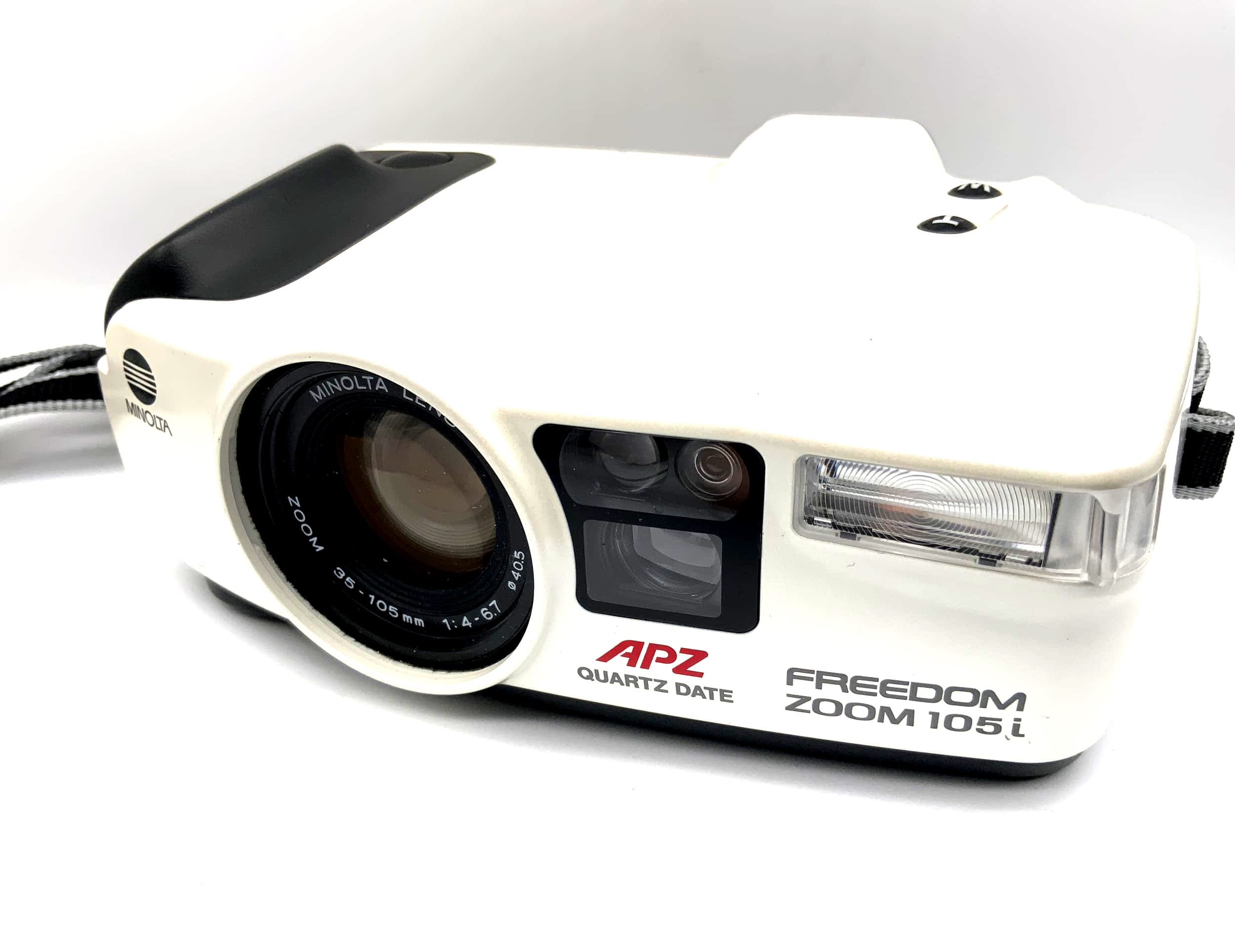 Minolta Freedom Zoom 105i mit Zoom Lens 35-105mm 1:4-6.7 APZ Quartz Date