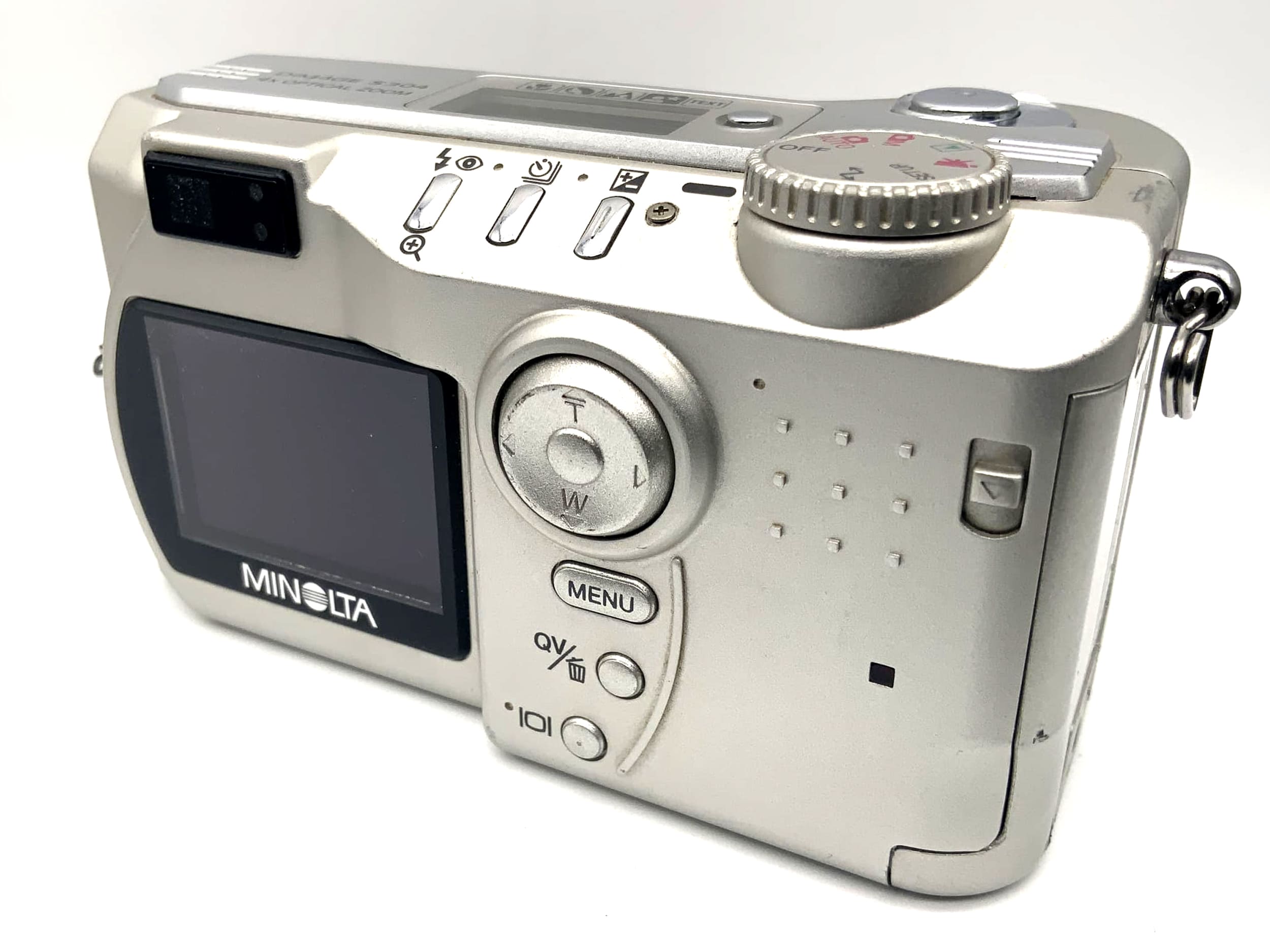 Minolta Dimage S304 Bridge-Kamera mit GT Lens 7.15-28.6mm 1:3.0-3.6 APO 3.3 MP