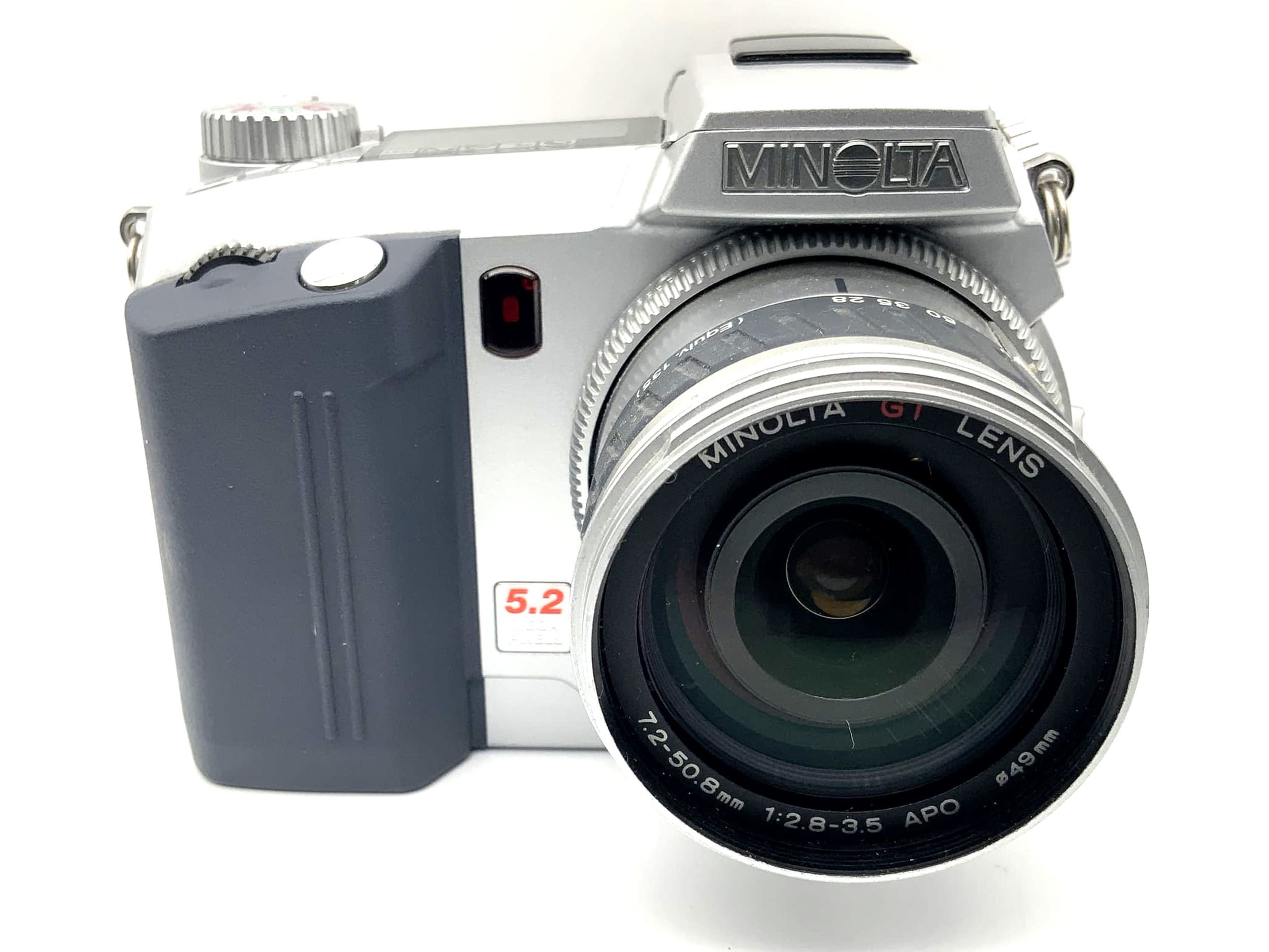 Minolta Dimage 7 mit 7x Optical Zoom Lens GT 7.2-50.8mm 1:2.8-3.5 APO 5.2 MP