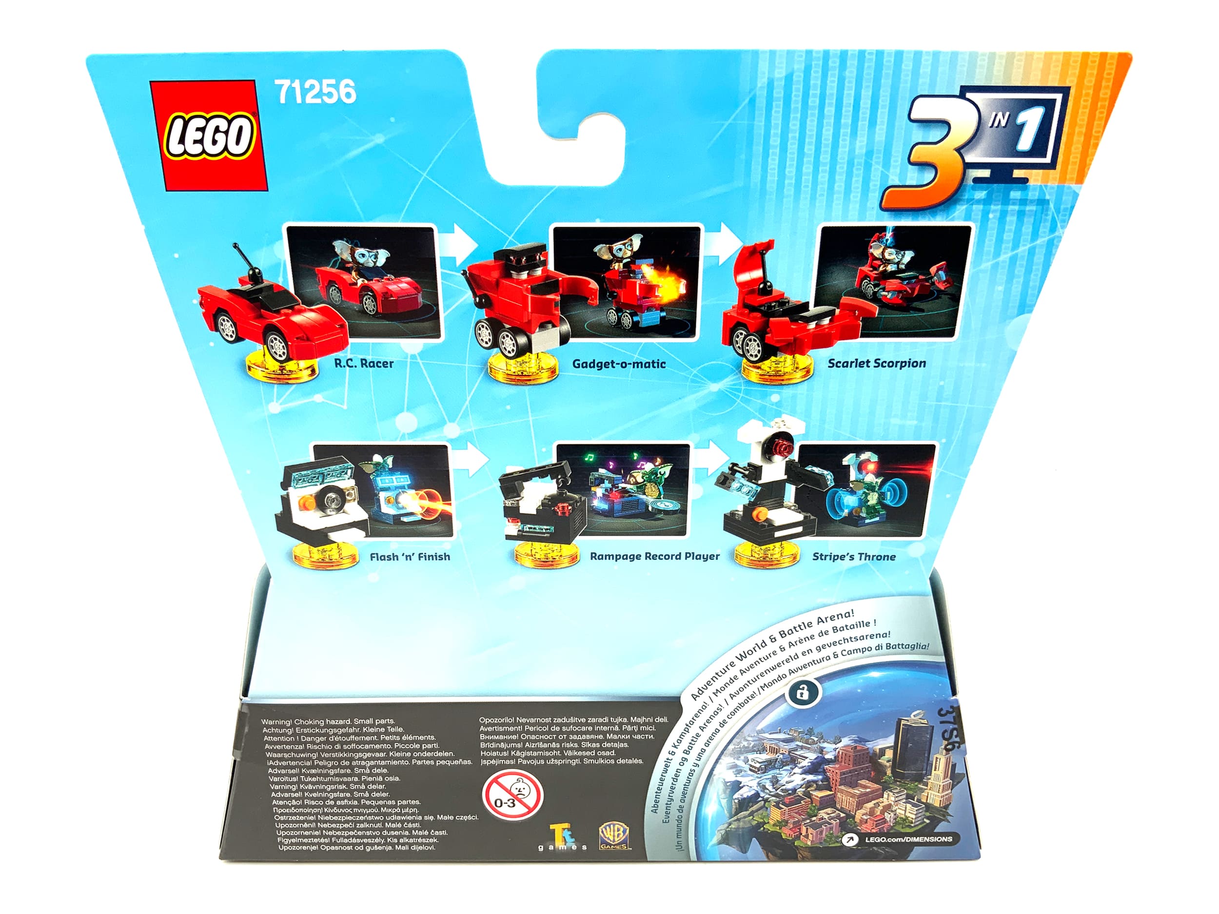 LEGO® Dimensions Team Pack 71256 Gremlins - Gizmo & R.C. Racer, Stripe