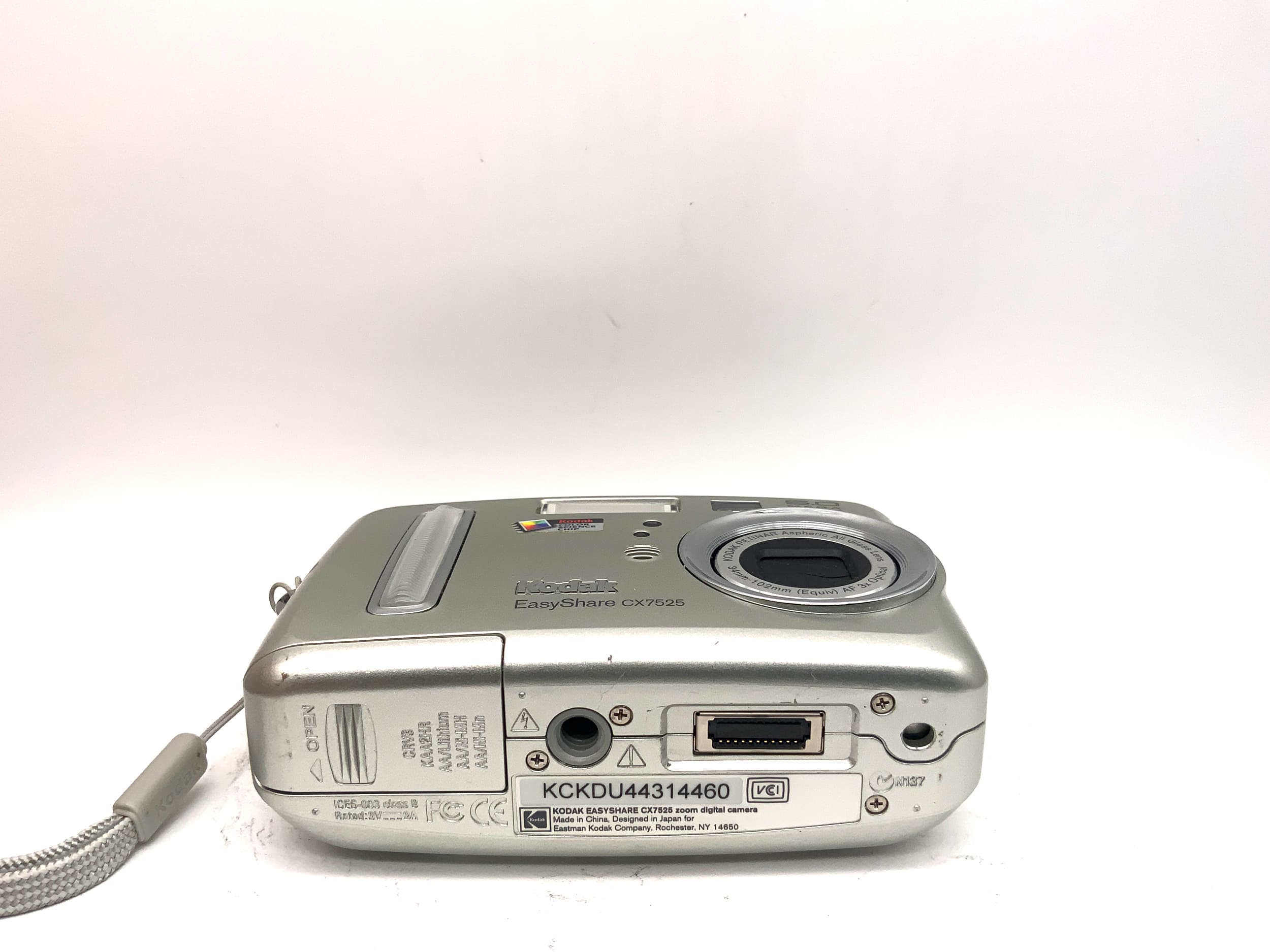 Kodak EasyShare CX7525 Digitale Kompaktkamera mit Retinar AF 3x 34-102mm