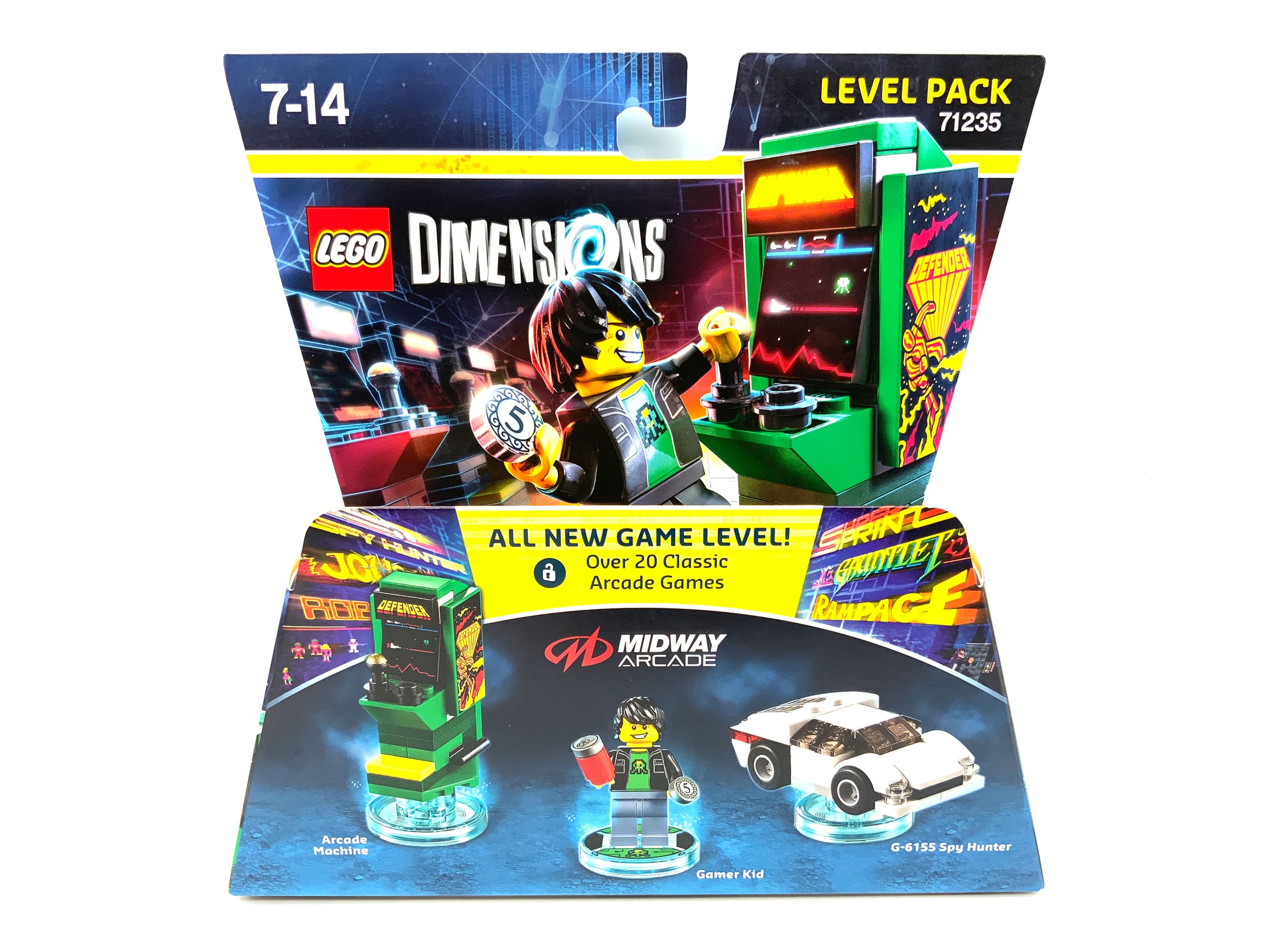 LEGO® Dimensions Level Pack 71235 Midway Arcade - Gamer Kid, Arcade Machine