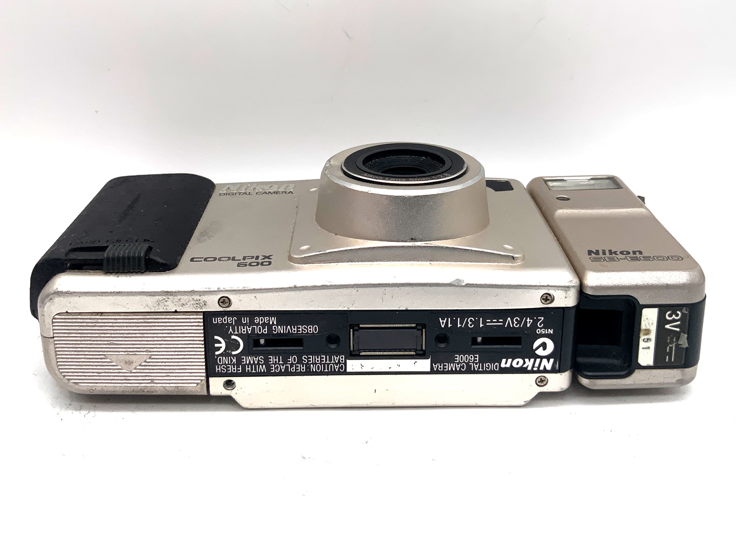 Nikon Coolpix 600 Digitale Kompaktkamera mit 5mm 1:2.8