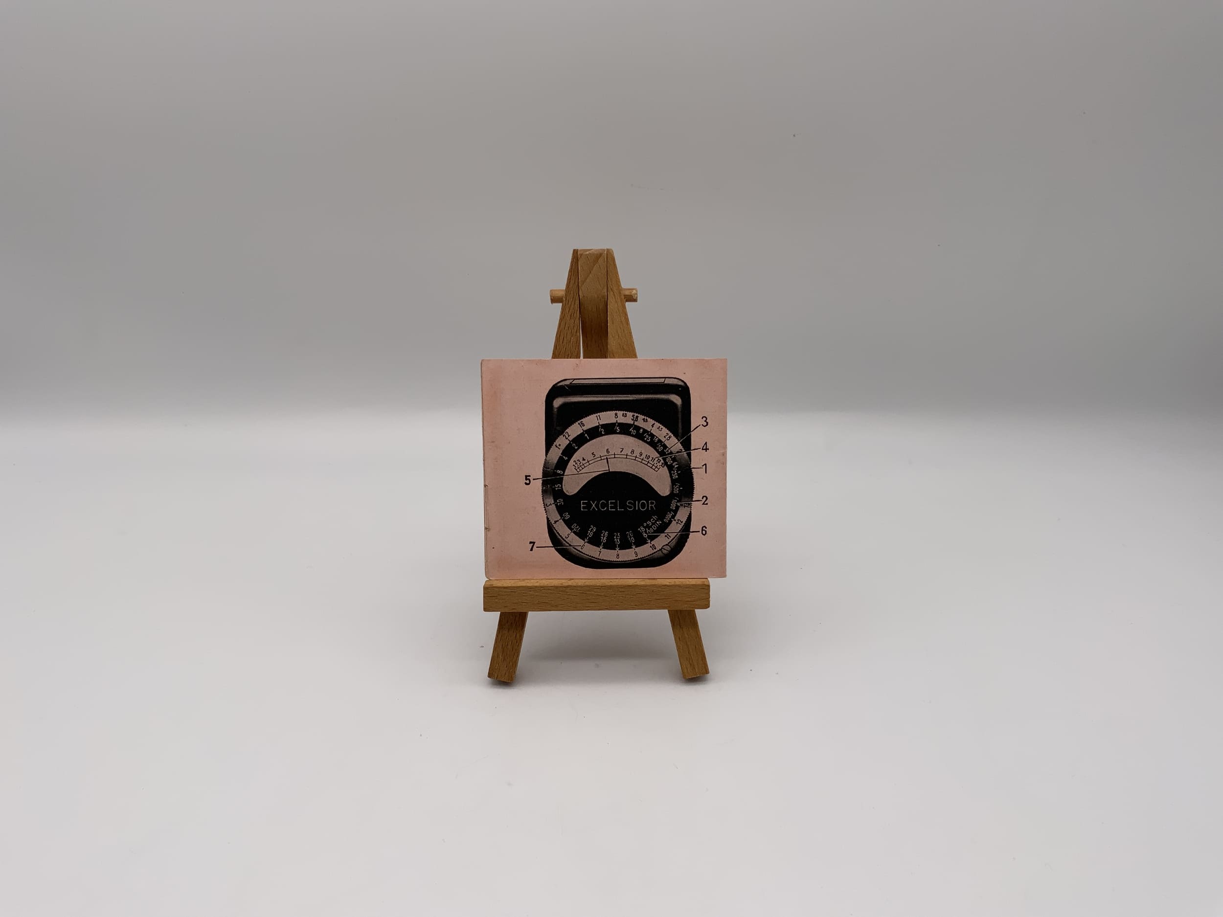 Excelsior Belichtungsmesser Bedienungsanleitung Deutsch