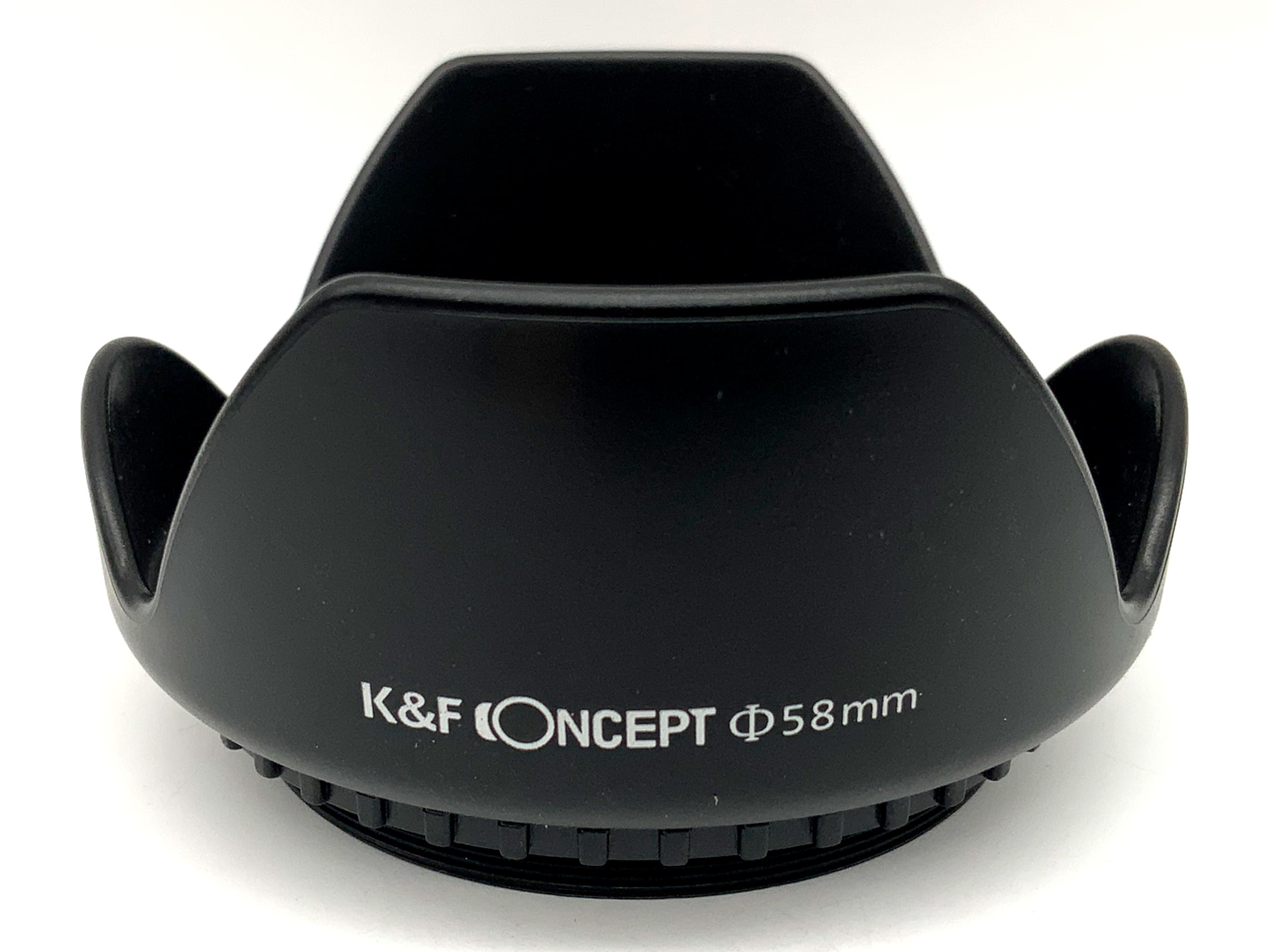 K&F Concept 58mm Gegenlichtblende Schraubgewinde Tulpenförmig Sonnenblende