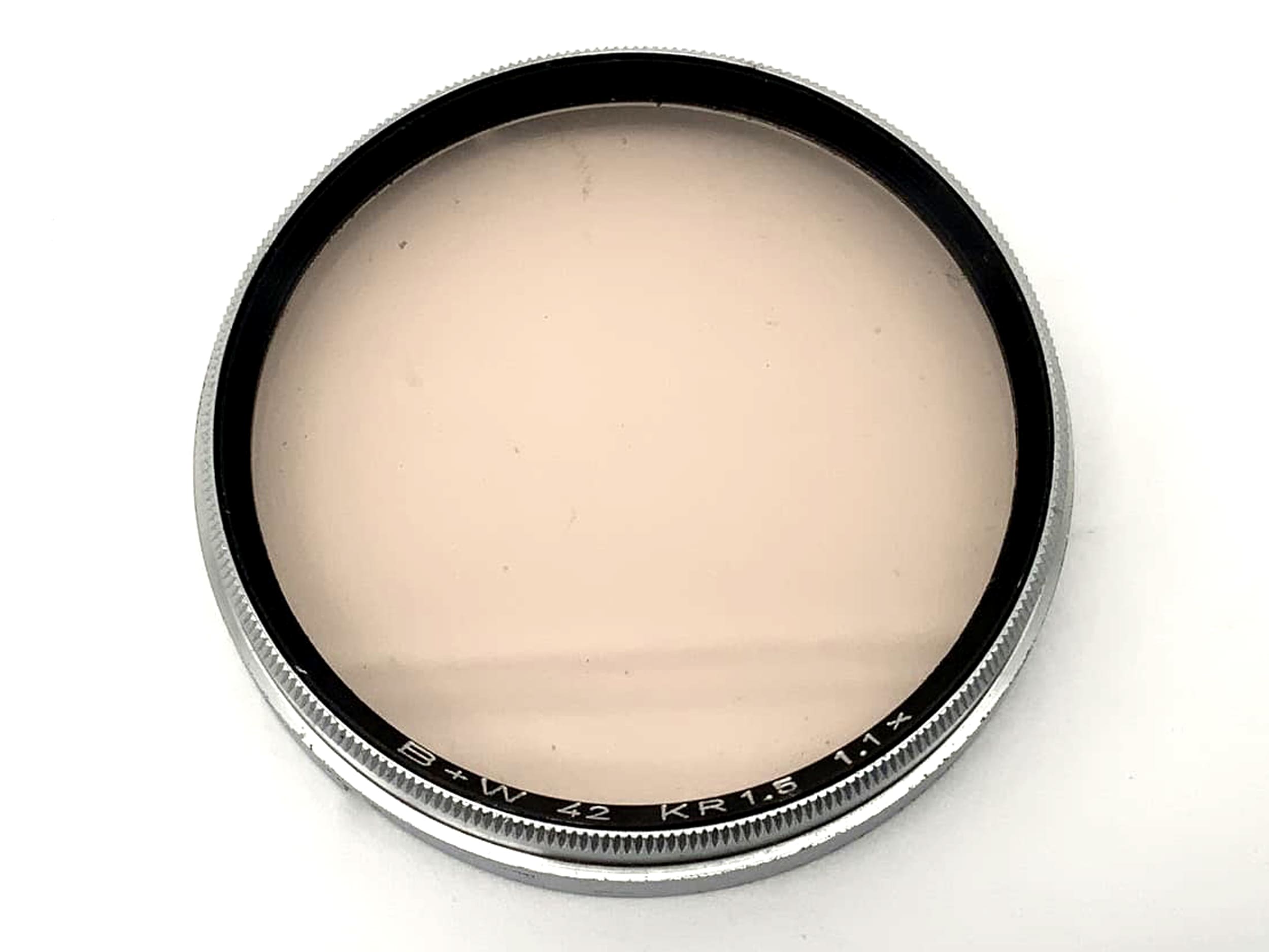 B+W Korrekturfilter 42mm KR 1,5 1.1x Steckfilter Slip On