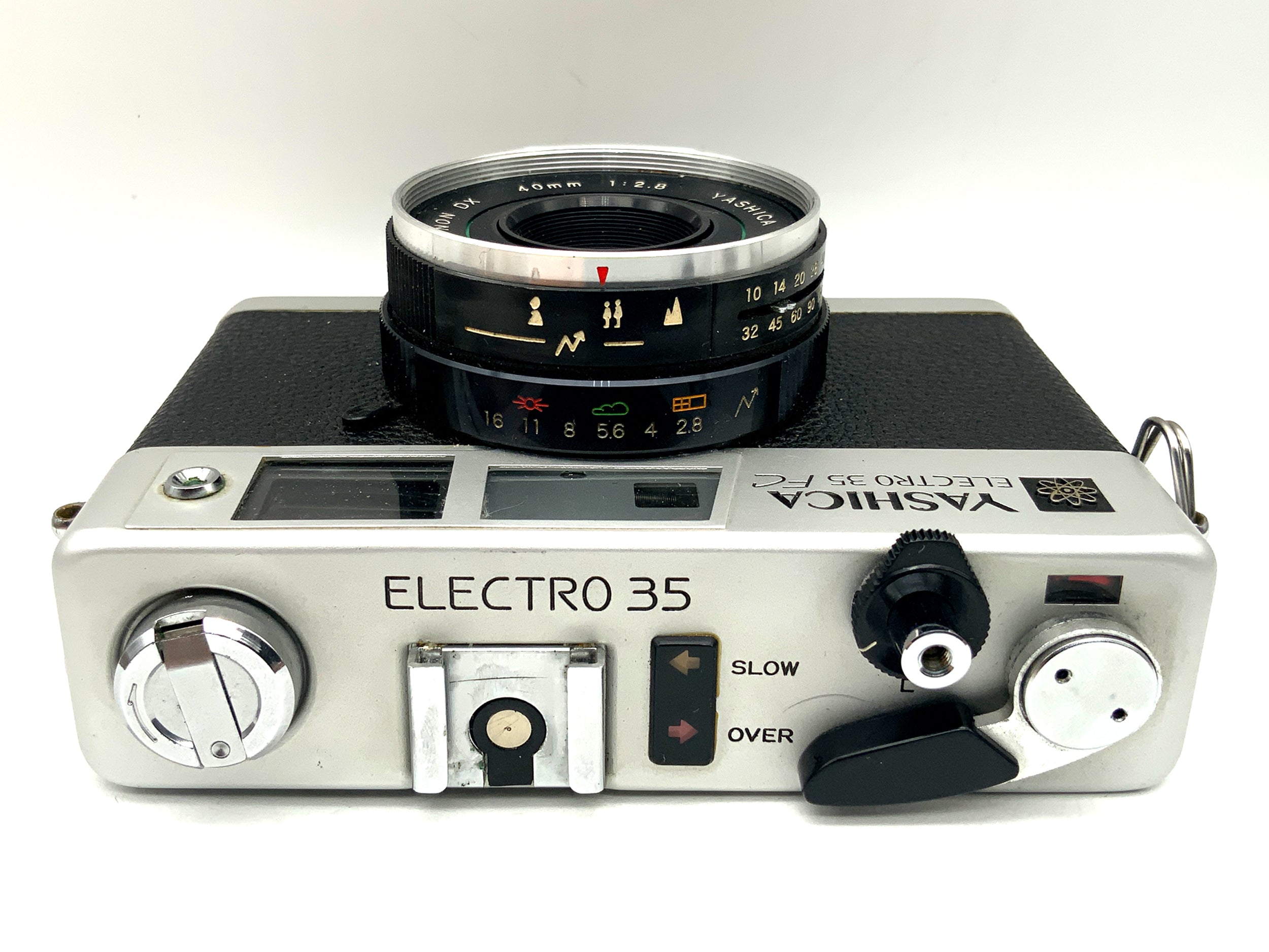 Yashica Electro 35 FC Sucherkamera mit Yashinon DX 40mm 1:2.8 Analogkamera