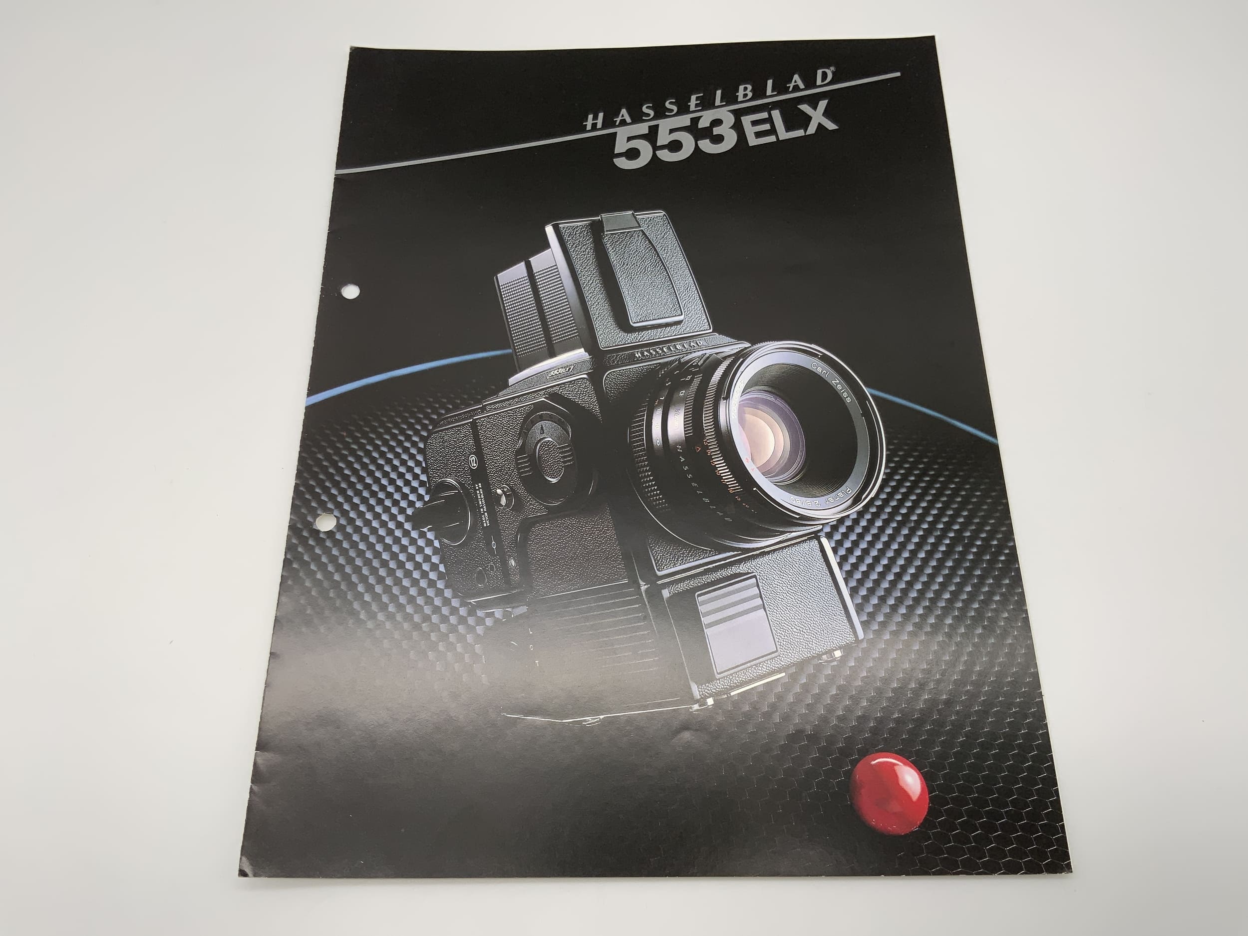 Hasselblad 553 ELX Infoheft Brochüre Englisch Heft Prospekt Magazine
