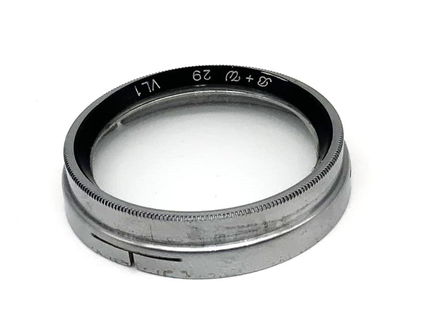 B+W Nahlinse 29mm VL1 Close Up Macrolinse Steckfilter Slip On